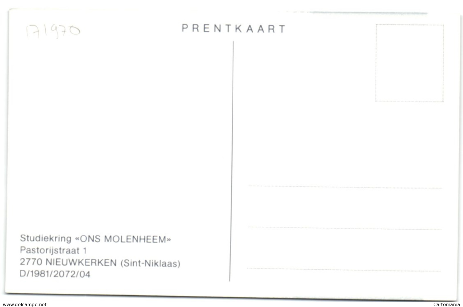 Ranst (AN) - Stenenmolen - 1858-1915 - Ranst