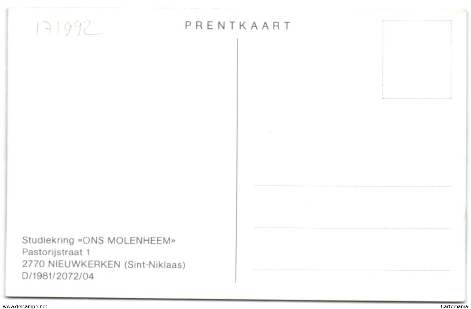 Zonhoven (LB) - Korenmolen - 1775-1965 - Zonhoven