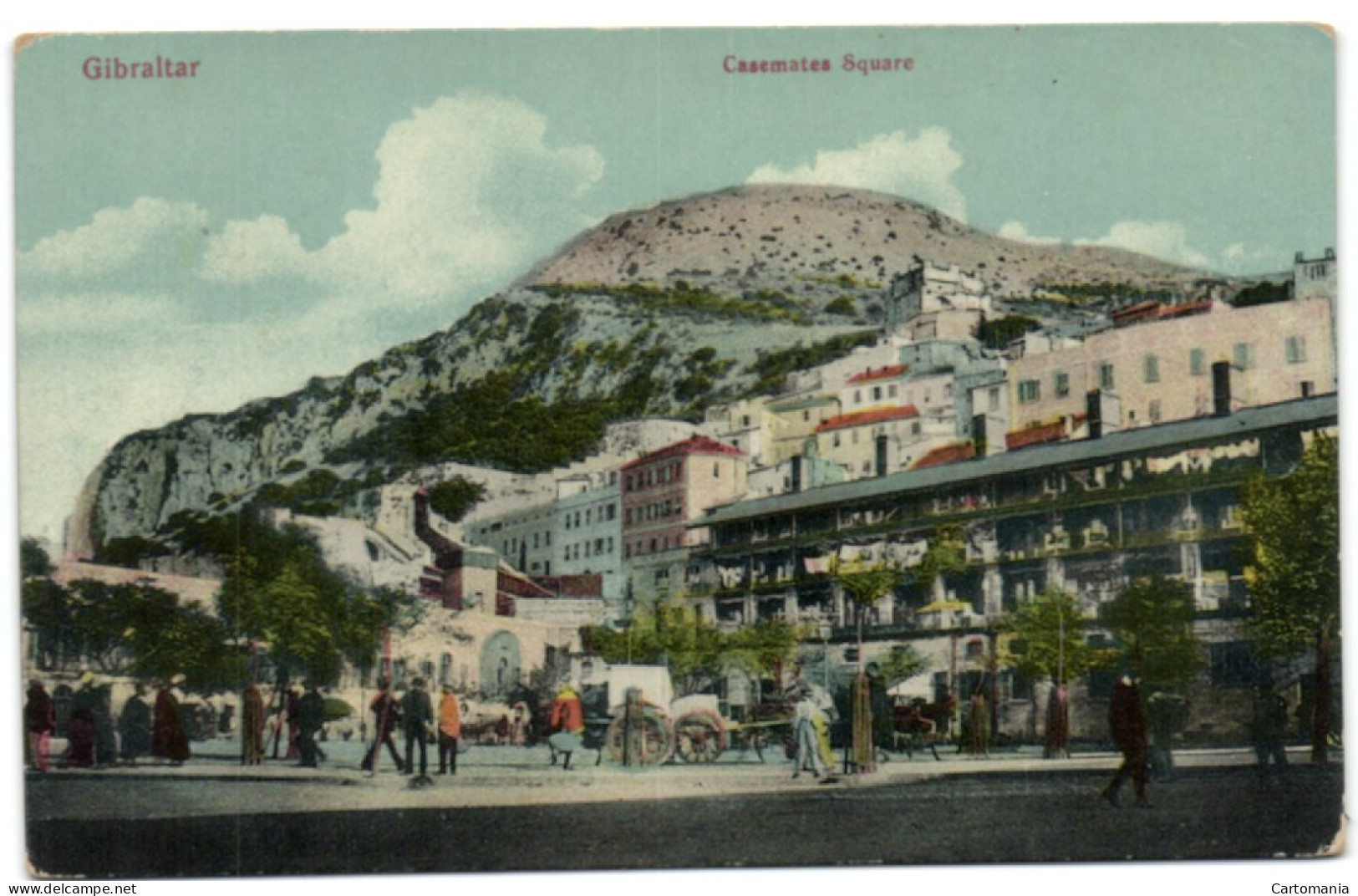 Gibraltar - Casemates Square - Gibraltar