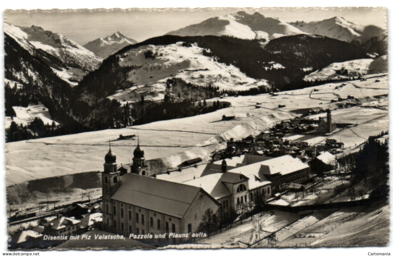 Disentis Mit Piz Valatsche - Pazzola Und Plaunc'aulta - Disentis/Mustér