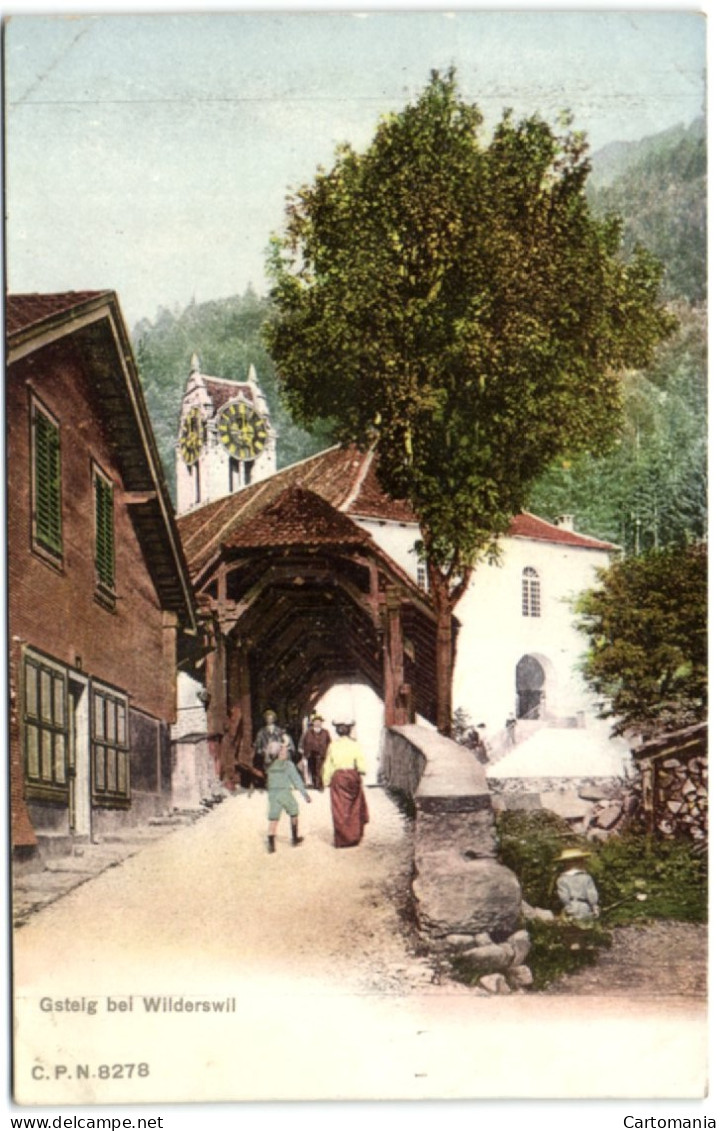 Gsteig Bei Wilderswil - Wilderswil