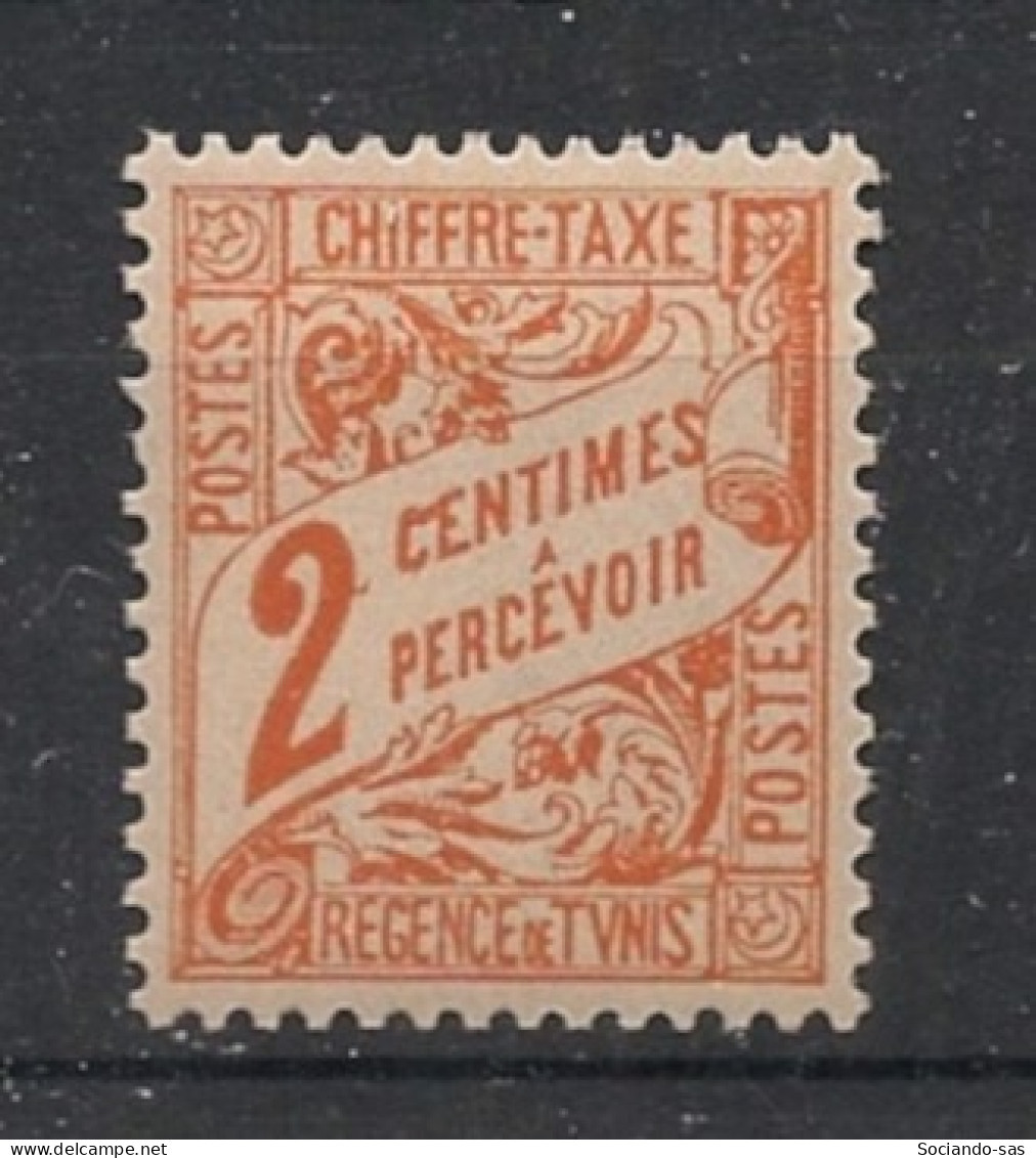 TUNISIE - 1901-03 - Taxe TT N°YT. 27 - Type Duval 2c Orange - Neuf Luxe** / MNH / Postfrisch - Postage Due