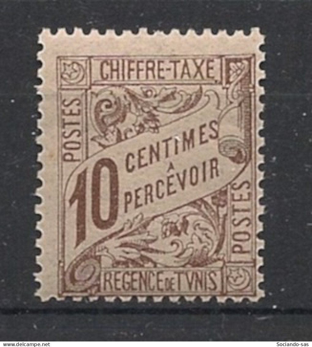 TUNISIE - 1901-03 - Taxe TT N°YT. 29 - Type Duval 10c Brun - Neuf Luxe** / MNH / Postfrisch - Timbres-taxe