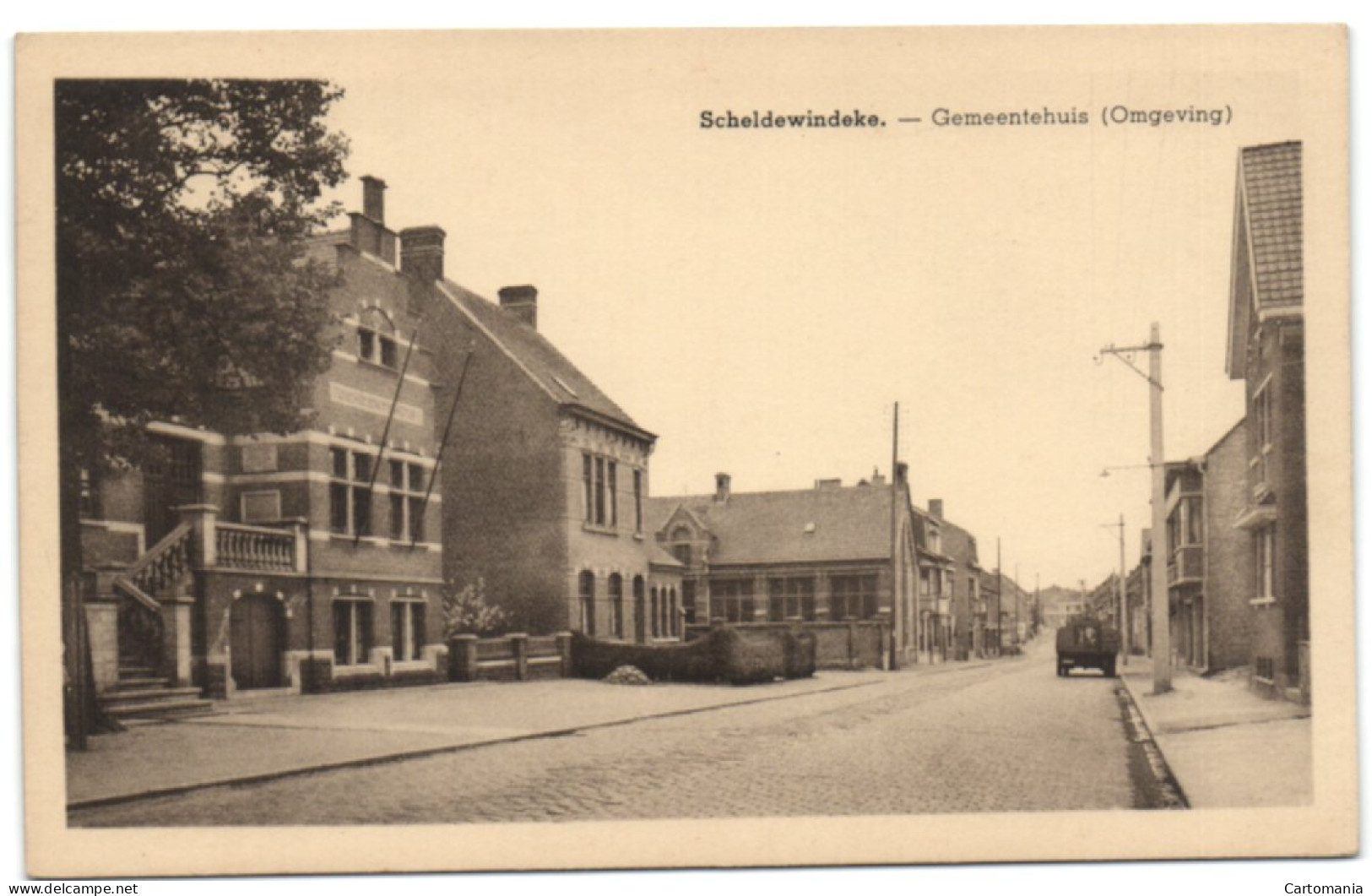 Scheldewindeke - Gemeentehuis (Omgeving) - Oosterzele