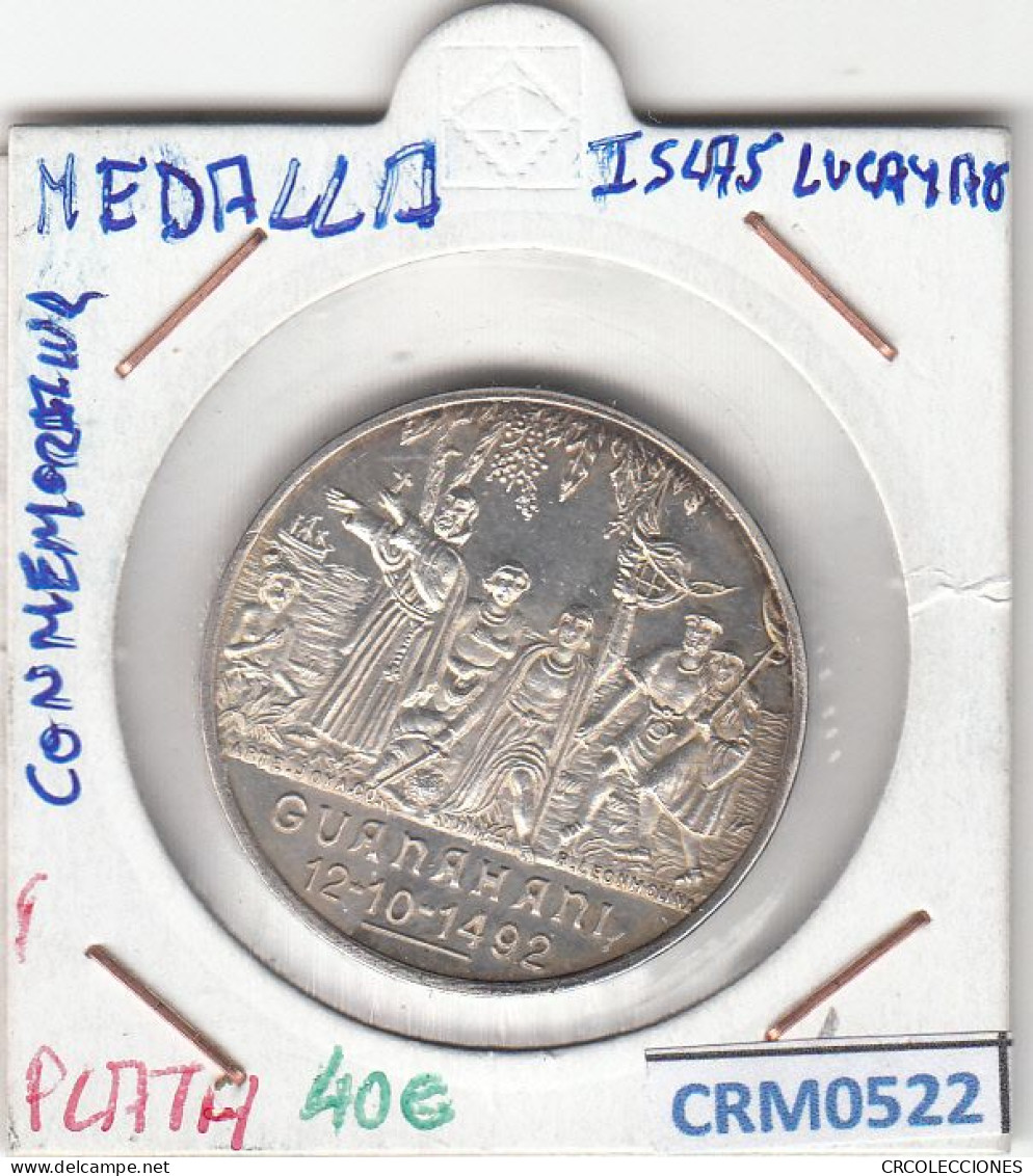 CRM0522 MEDALLA CONMEMORATIVA ISLAS CANARIAS PLATA SIN CIRCULAR - Firma's