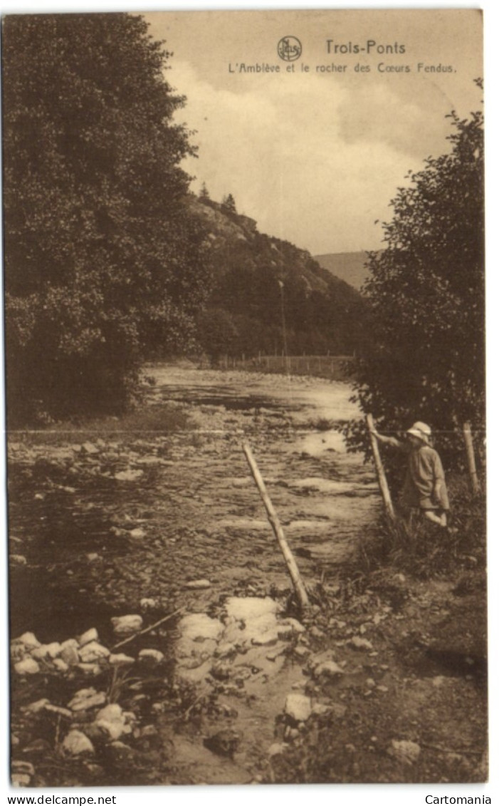 Trois-Ponts - L'Amblève Et Le Rocher Des Coeurs Fendus - Trois-Ponts