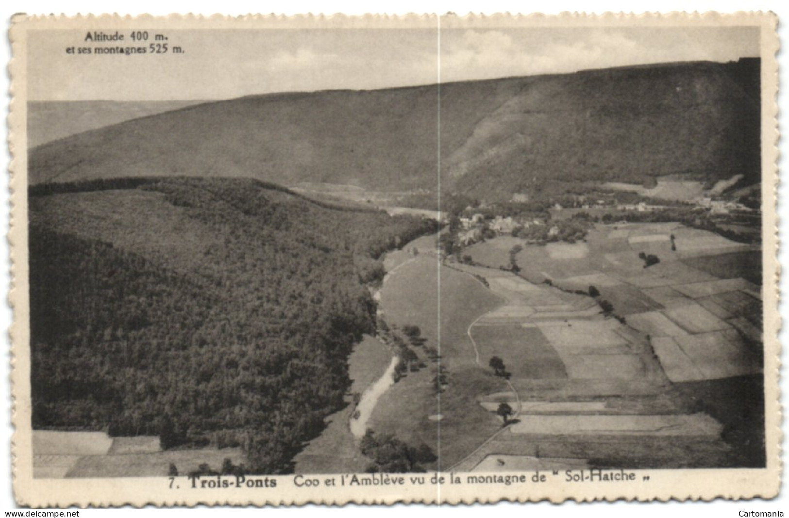 Trois-Ponts - Coo Et L'Amblève Vu La Montagne De Sol-Hatche - Trois-Ponts