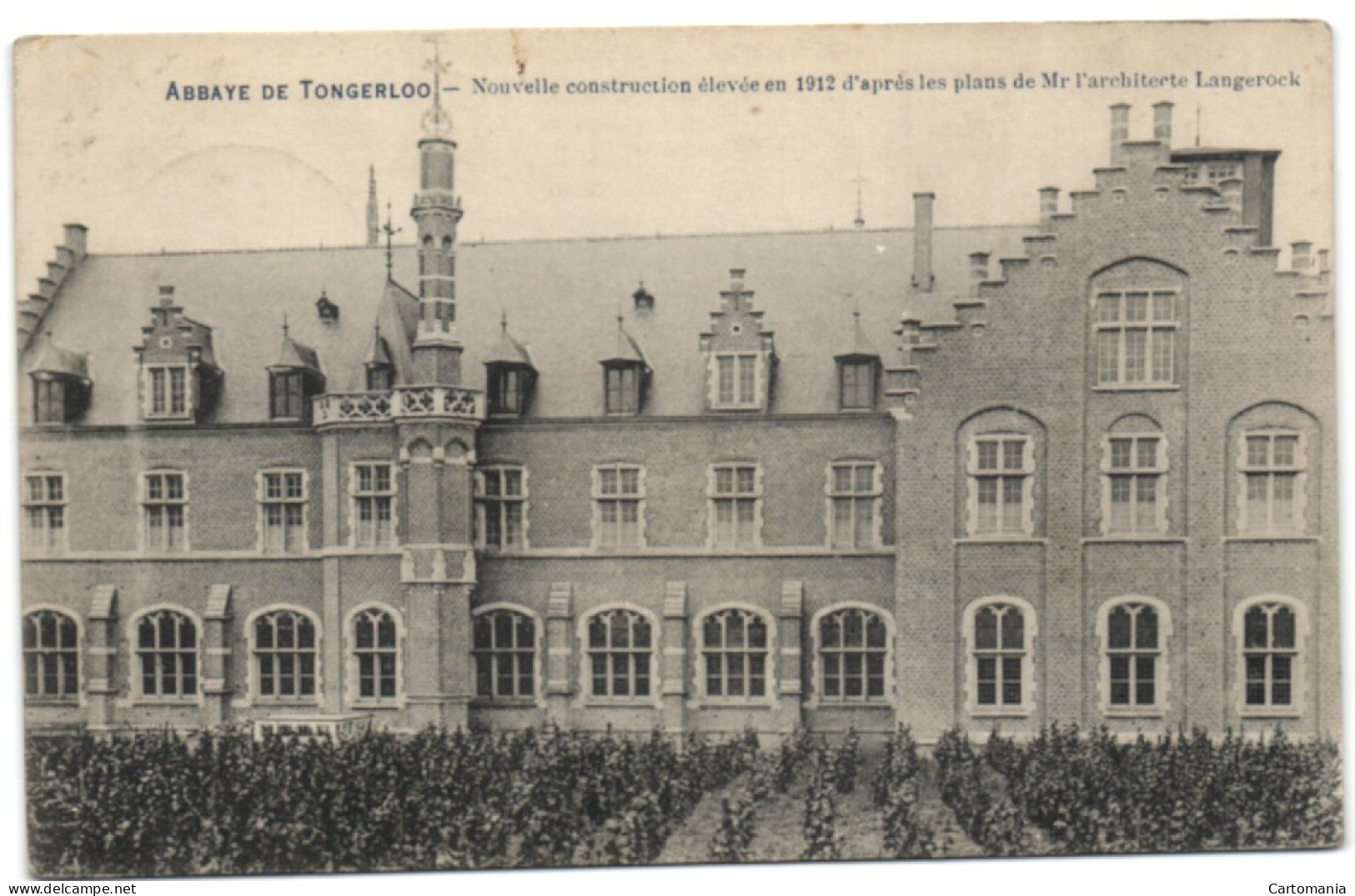 Abbaye De Tongerloo - Nouvelle Construction élevée En 1912 D'après Les Plans De Mr L'architecte Langeroek - Westerlo