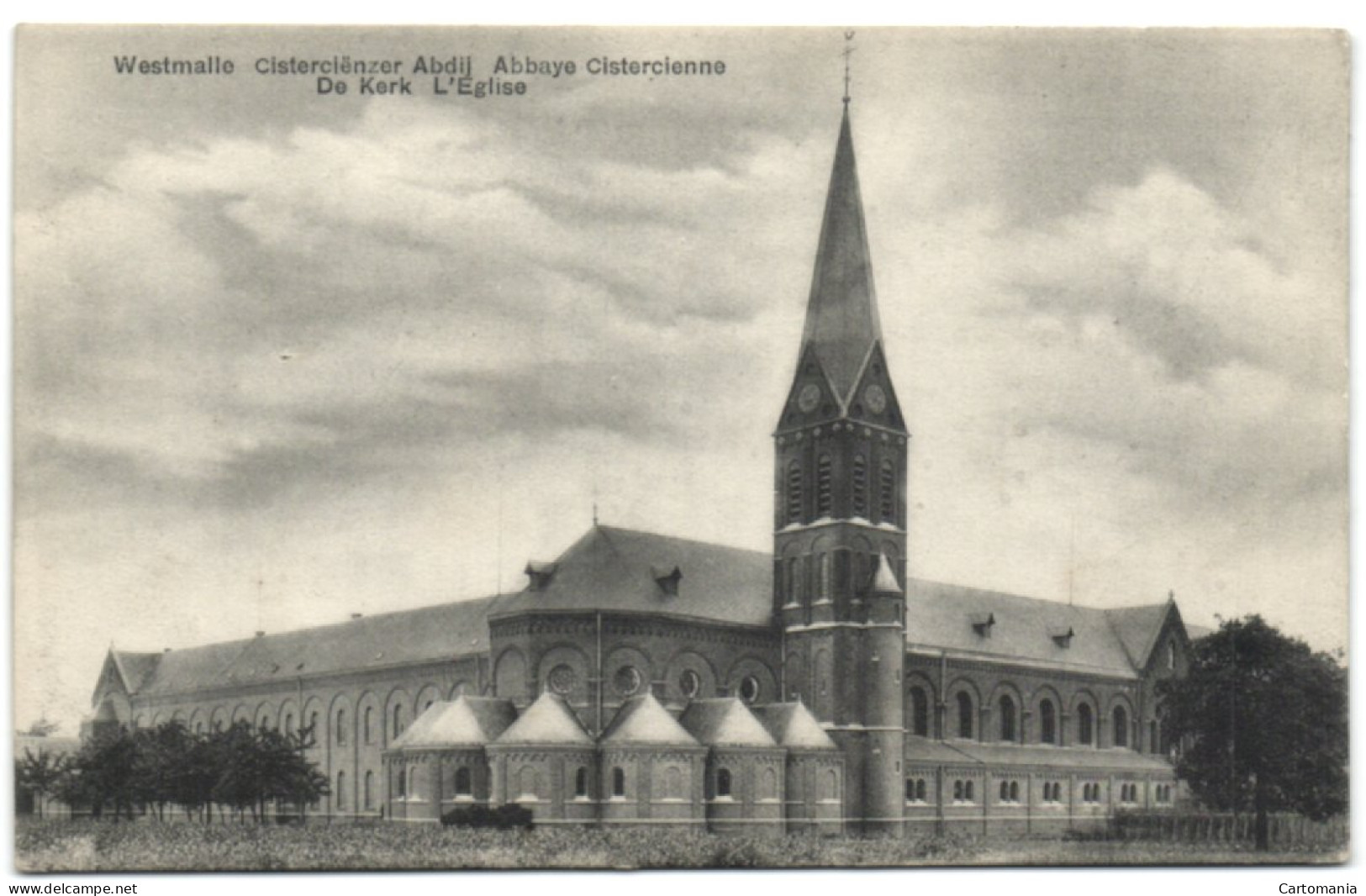 Westmalle - Cisterciënzer Abdij - De Kerk - Malle