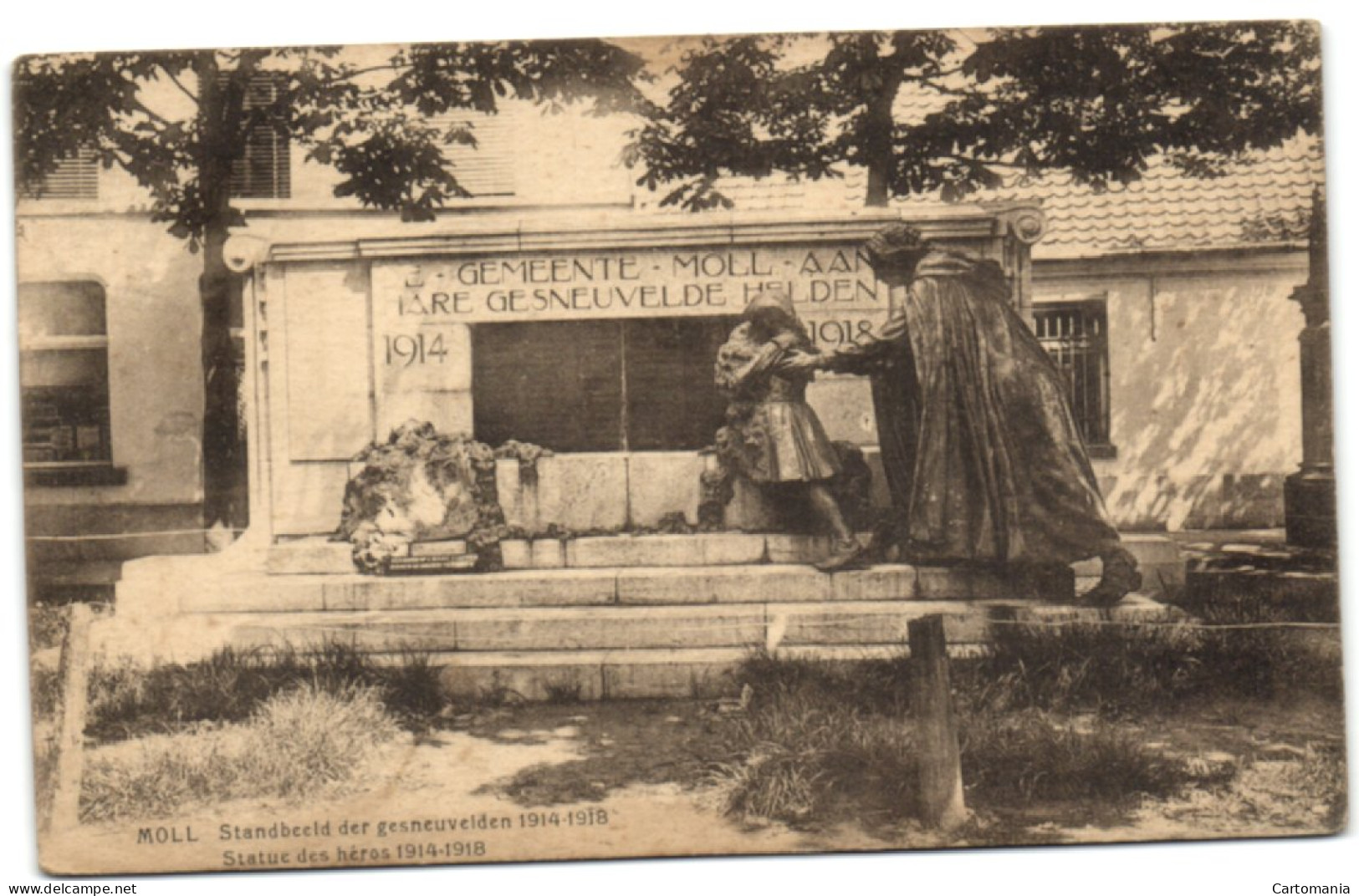 Moll - Standbeeld Der Gesneuvelden 1914-1918 - Mol