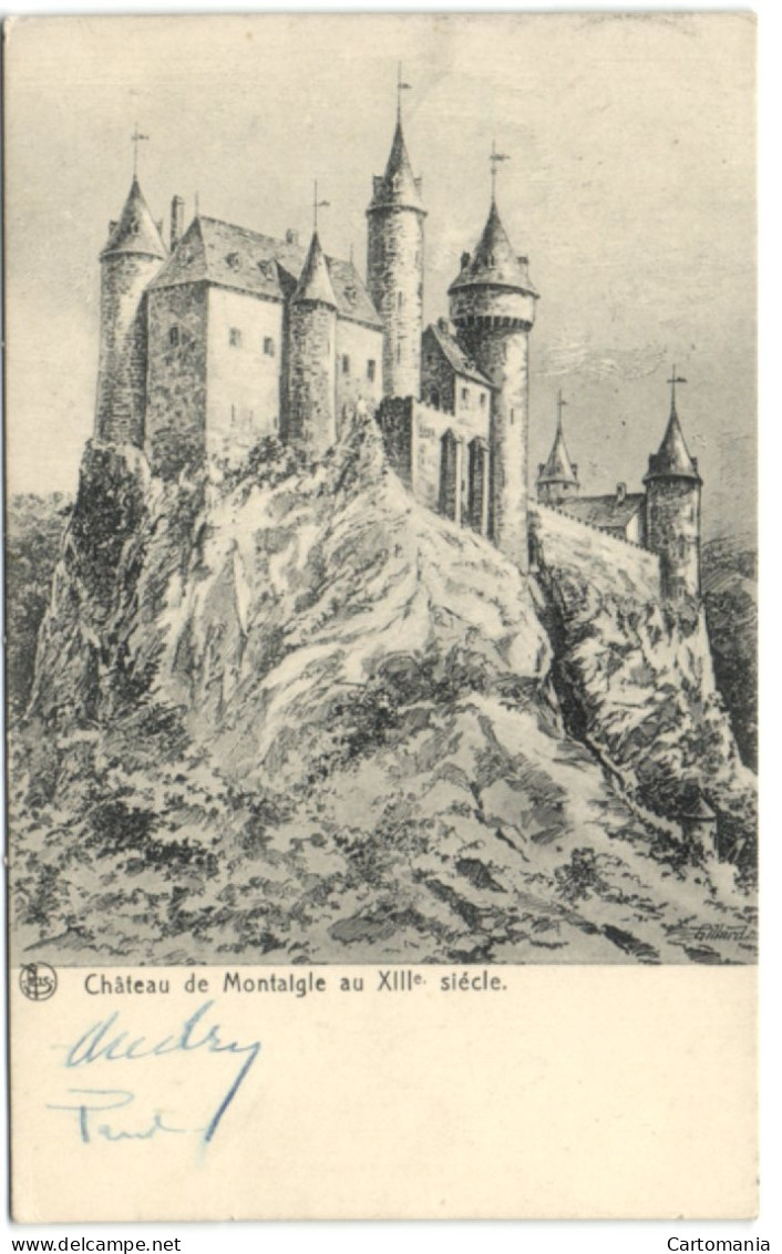 Château De Montaigle Au XIIIe Siècle - Onhaye