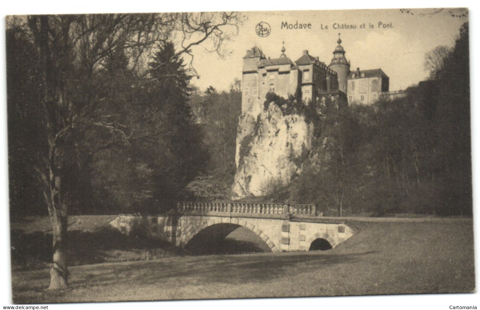 Modave - Le Château Et Le Pont - Modave