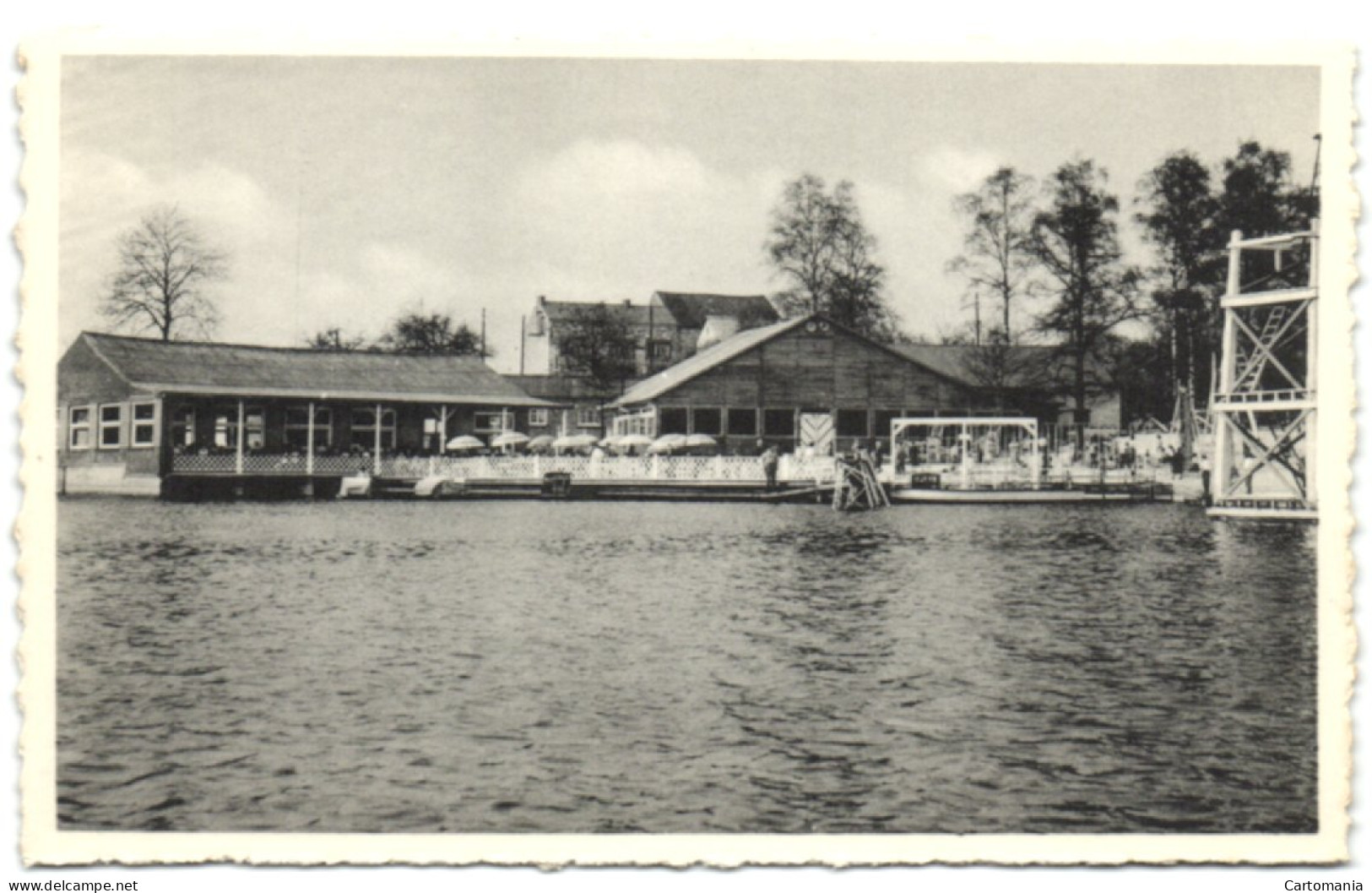 Fosses - Lac Et Plage De Babois - Le Restaurant Le Chalet Et Les Terrasses - Fosses-la-Ville