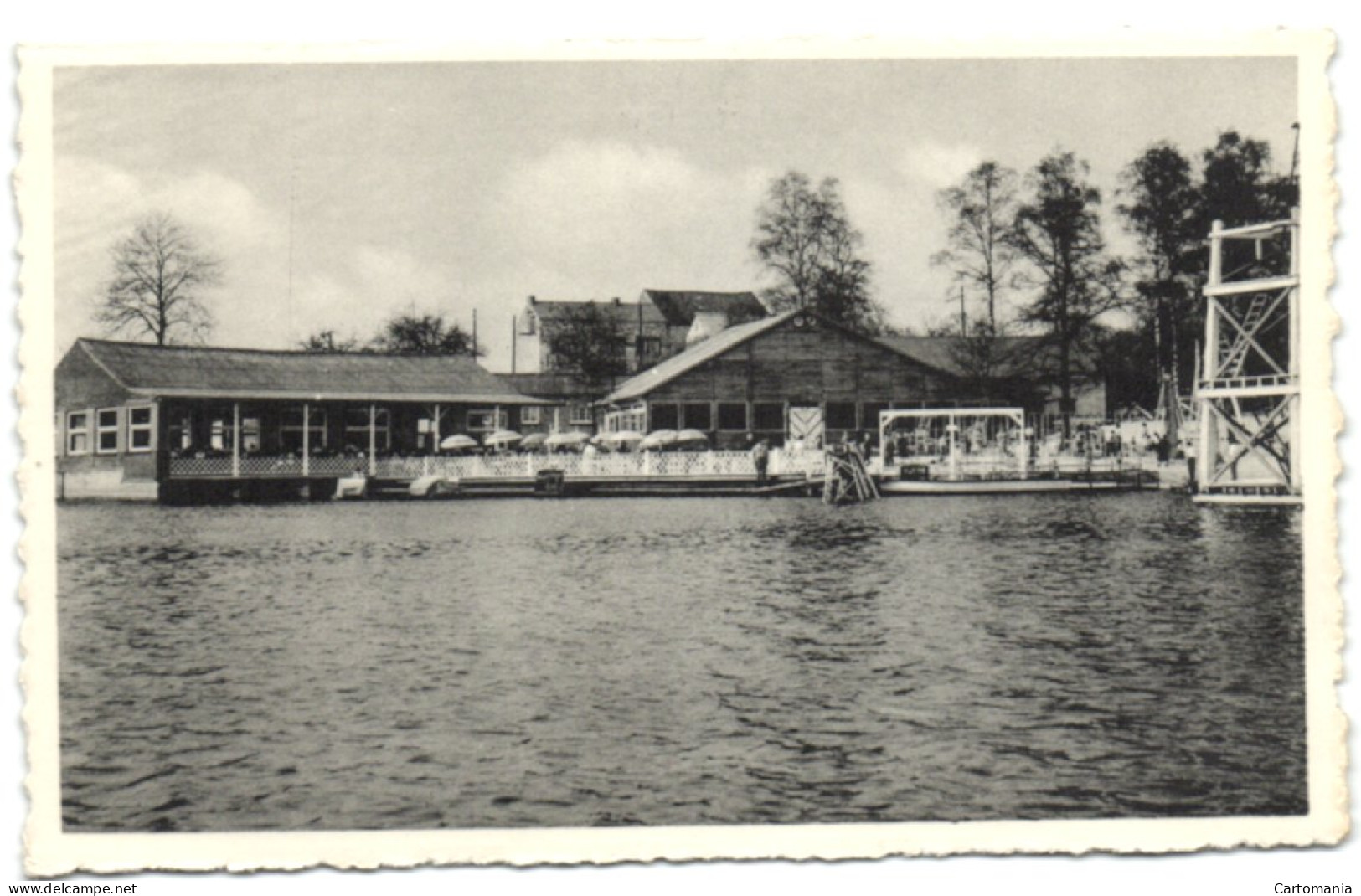 Fosses - Lac Et Plage De Babois - Le Restaurant Le Chalet Et Les Terrasses - Fosses-la-Ville