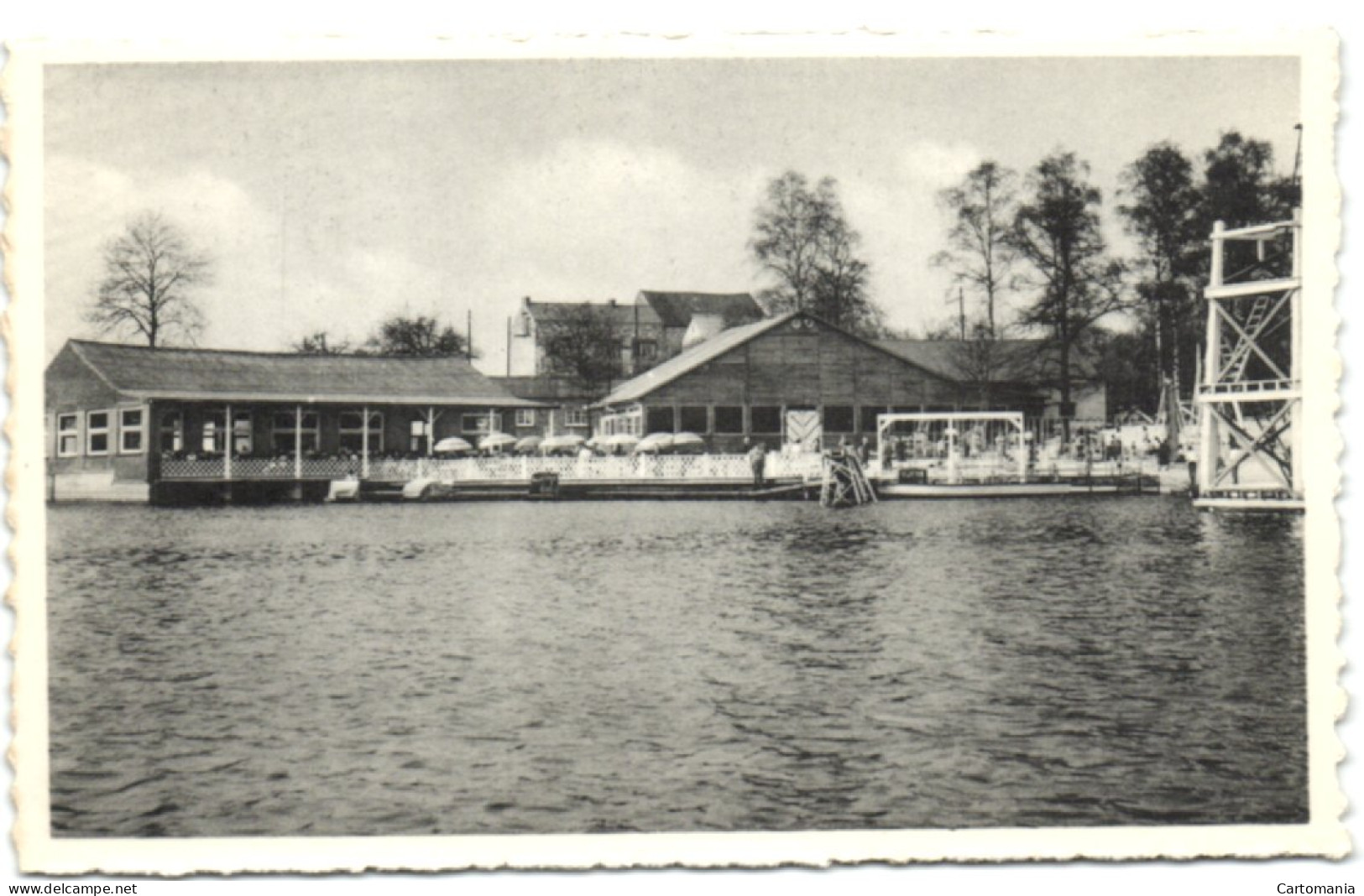 Fosses - Lac Et Plage De Babois - Le Restaurant Le Chalet Et Les Terrasses - Fosses-la-Ville