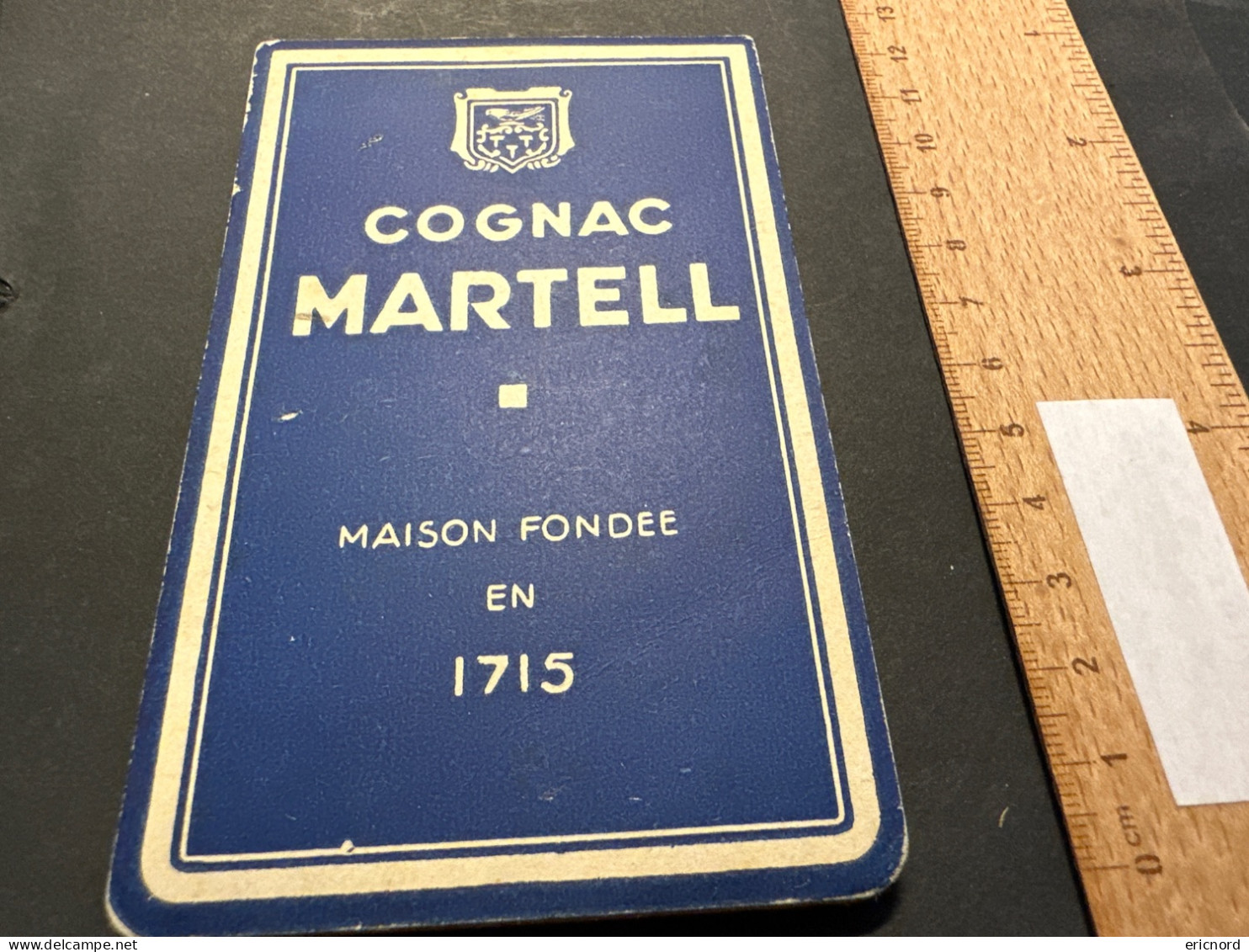 Carnet COGNAC MARTELL - Alcohol