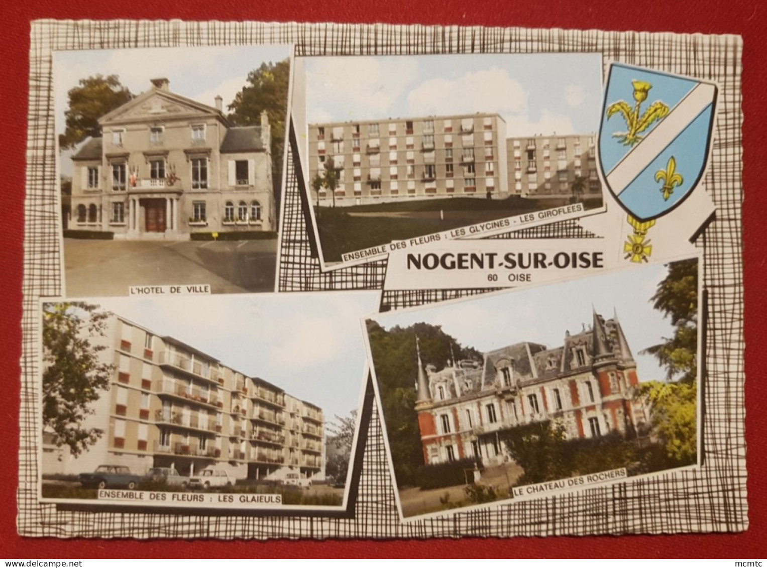 CPSM Grand Format  - Nogent Sur Oise  - (60. Oise) ( Multivues , Multivue ) - Nogent Sur Oise