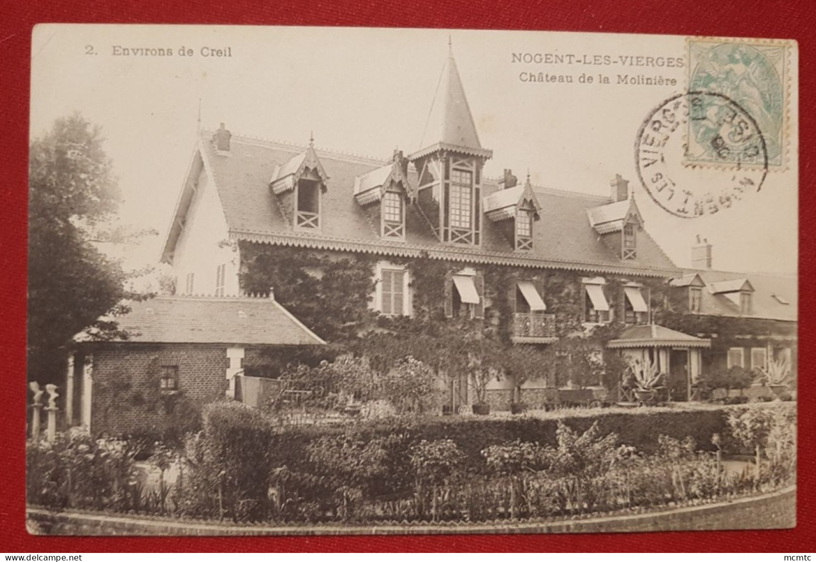 CPA - Environs De Creil - Nogent Les Vierges - Château De Molinière  ( Nogent Sur Oise  ) - Nogent Sur Oise