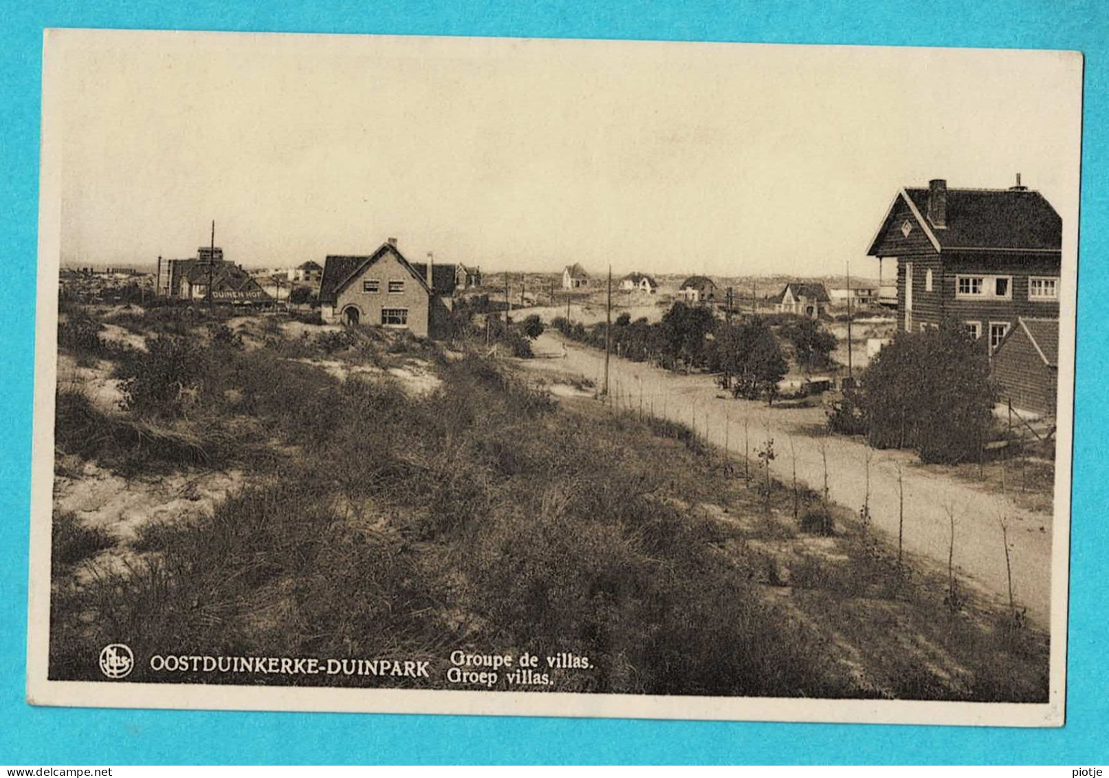 * Oostduinkerke (Kust - Littoral) * (Nels, Ern Thill) Duinpark, Groupe De Villas, Groep Villas, Duinen, Vue Générale - Oostduinkerke