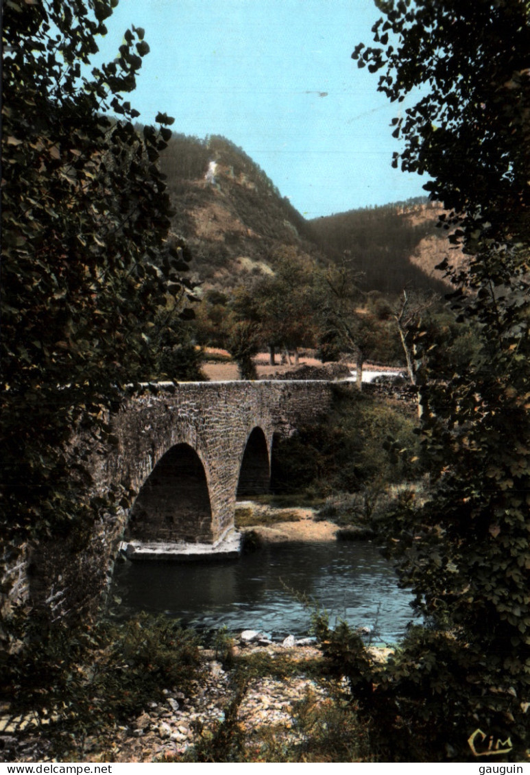 CPSM - CHANAC - Le Pont Vieux Sur Le Lot … LOT 2 CP / Edition Combier - Chanac