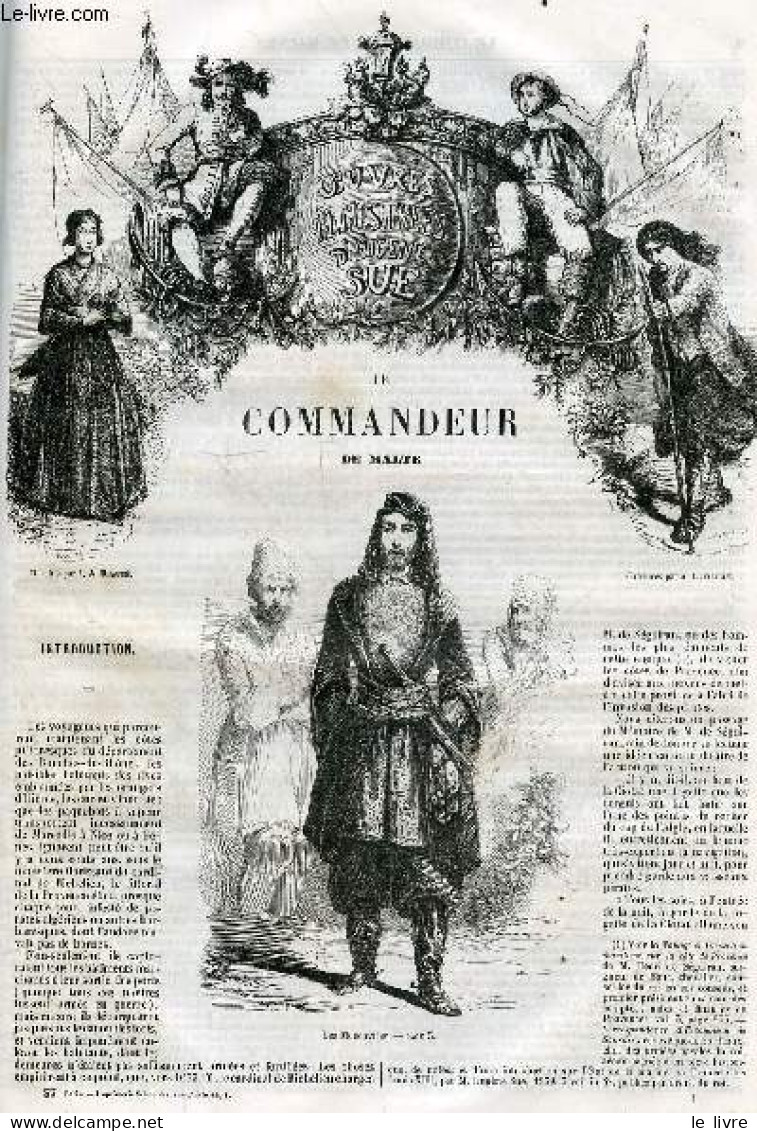 Le Commandeur De Malte - Oeuvres Illustrees D'Eugene Sue - SUE EUGENE - LAVIEILLE A. - BEAUCE J.A. - 0 - Valérian