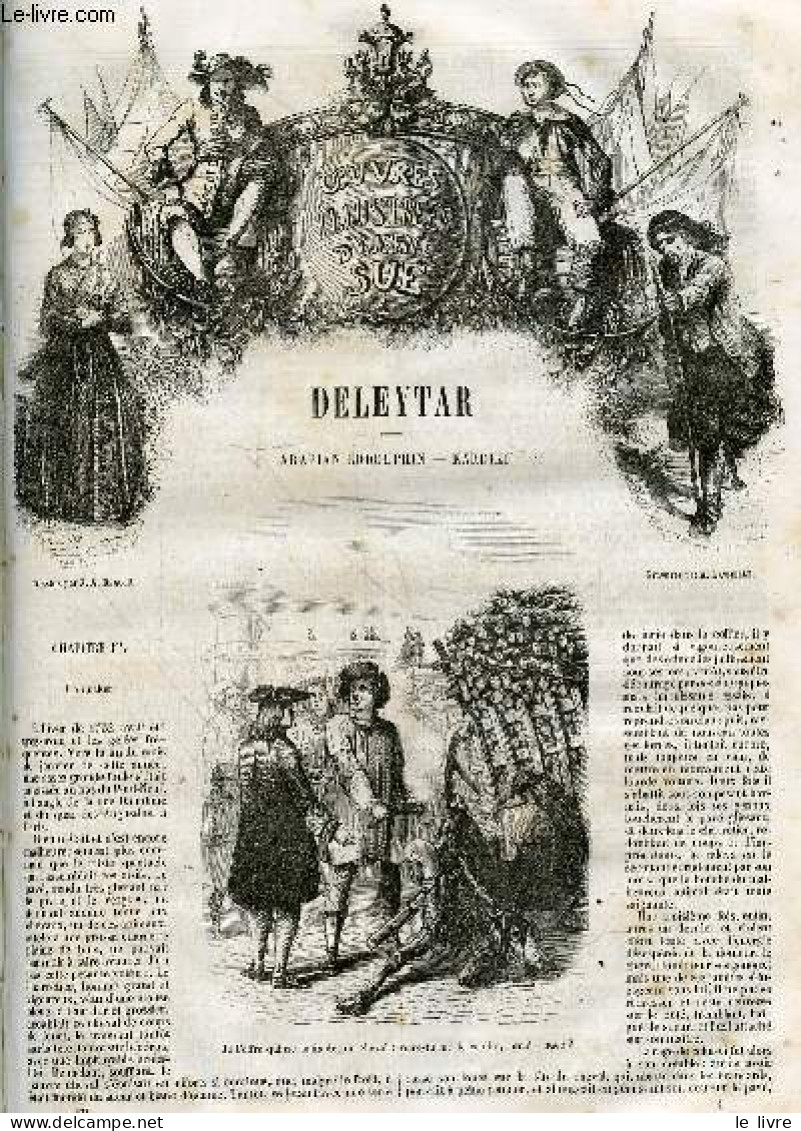 Deleytar - Oeuvres Illustrees D'Eugene Sue - SUE EUGENE - LAVIEILLE A. - BEAUCE J.A. - 0 - Valérian