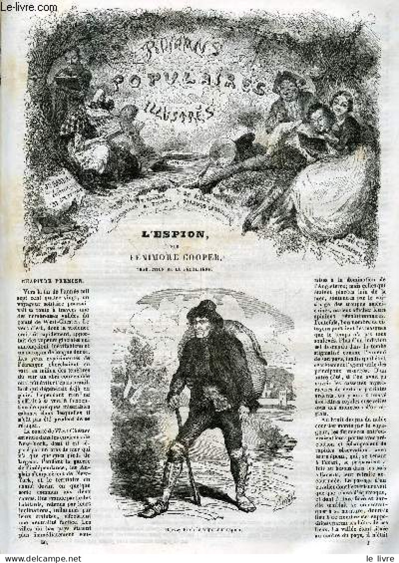L'espion - Romans Populaires Illustres - FENIMORE COOPER - LA BEDOLLIERE (traduction) - 0 - Valérian