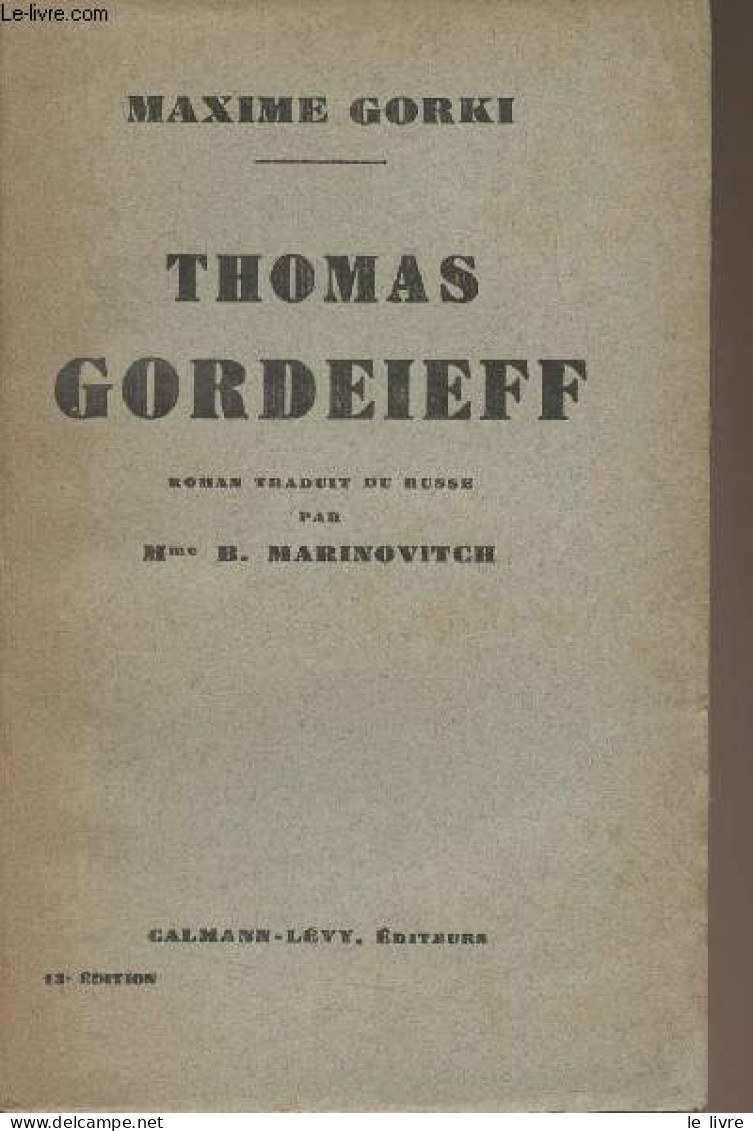 Thomas Gordeieff - Gorki Maxime - 0 - Slawische Sprachen