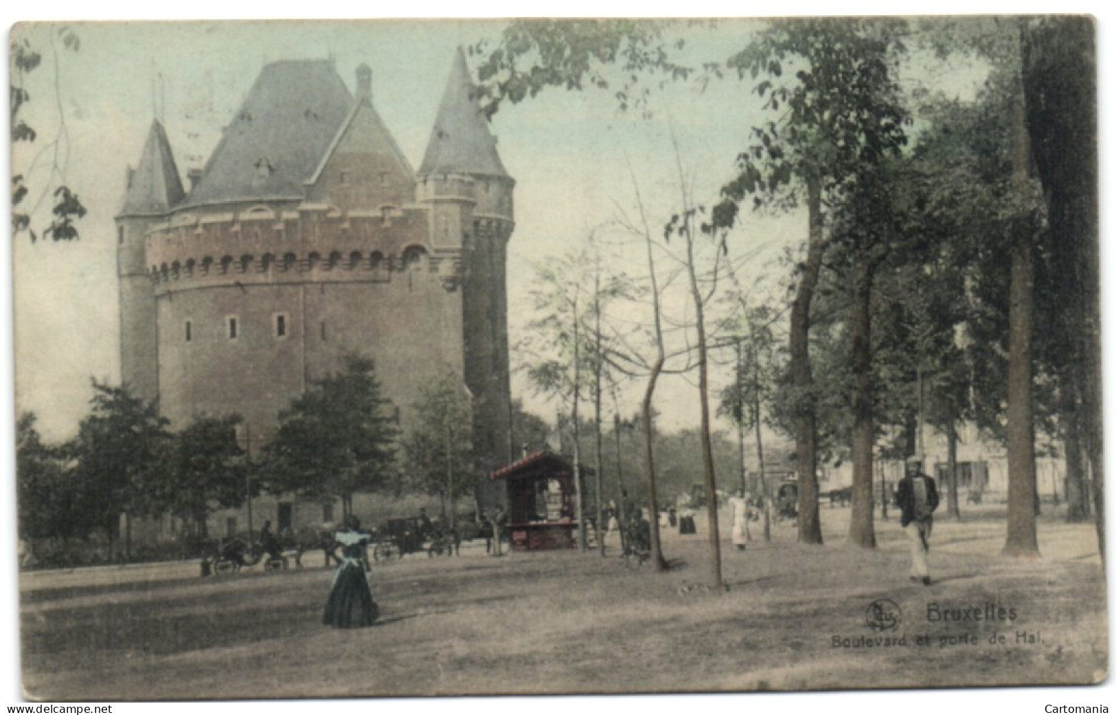 Bruxelles - Boulevard Et Porte De Hal (Nels Série 1 N° 235) - St-Gilles - St-Gillis