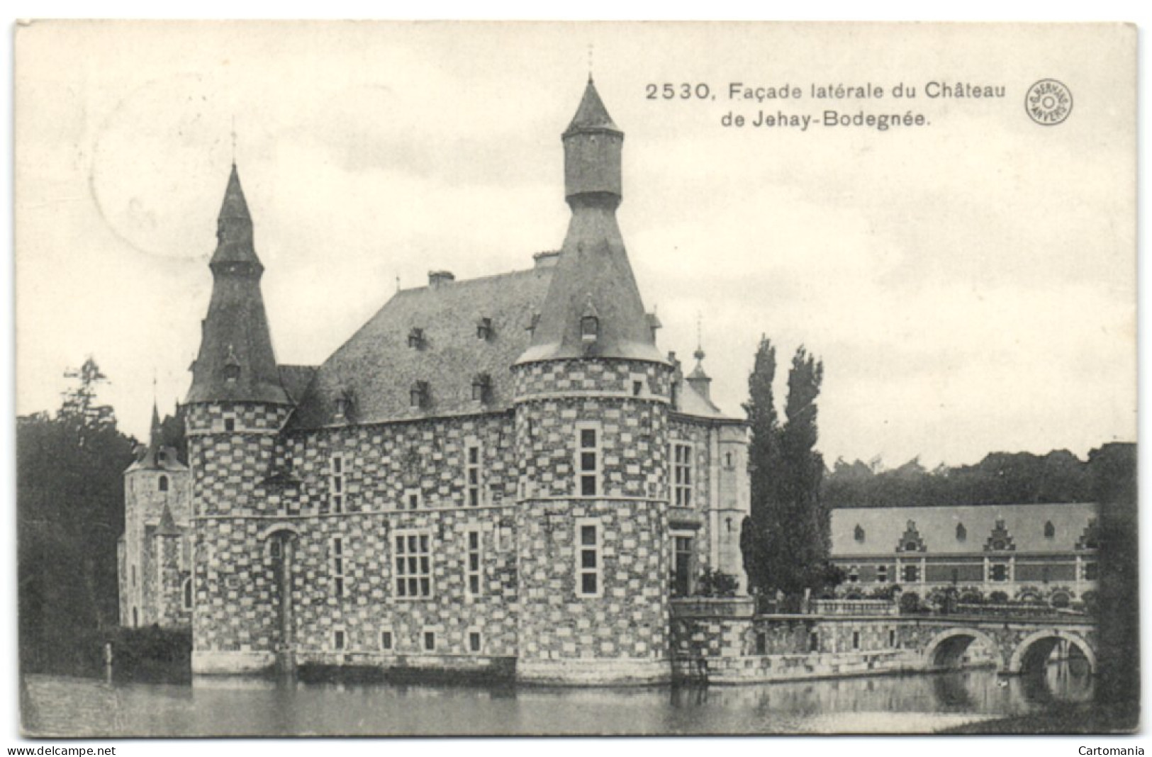 Façade Latérale Du Château De Jehay-Bodegnée (G. Hermans Anvers 2530) - Amay