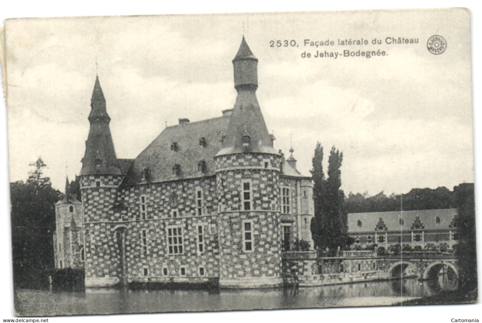 Façade Latérale Du Château De Jehay-Bodegnée (G. Hermans Anvers 2530) - Amay