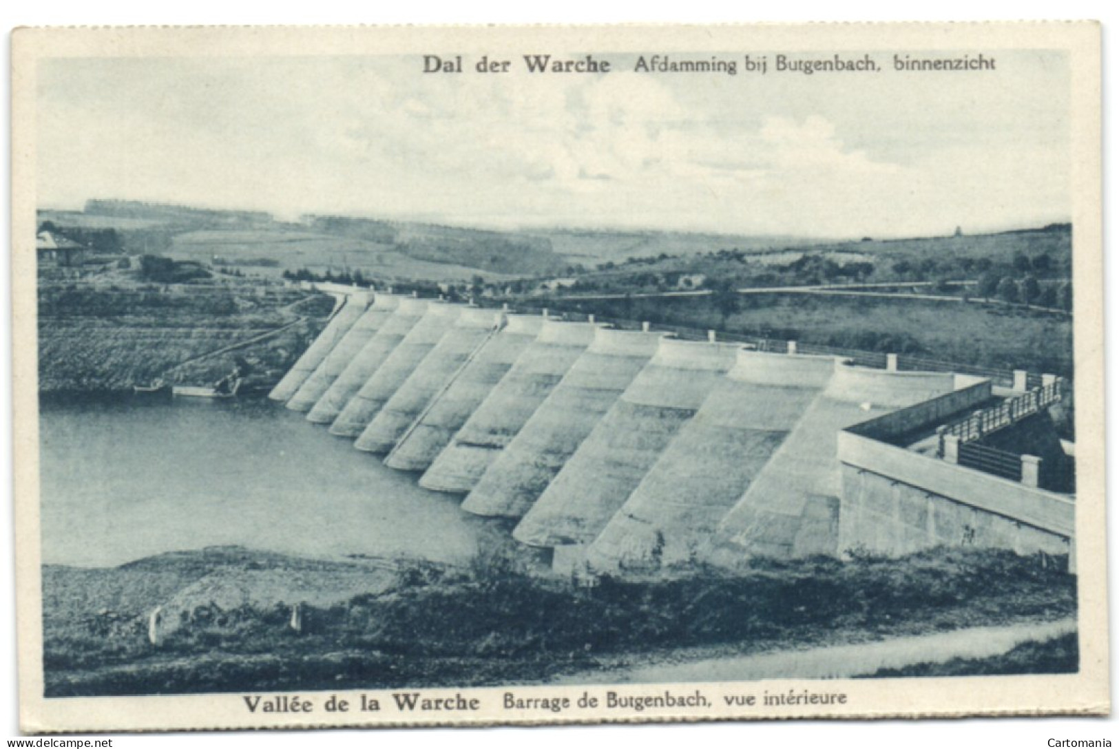 Vallée De La Warche - Barrage De Butgenbach - Vue Intérieure - Butgenbach - Buetgenbach