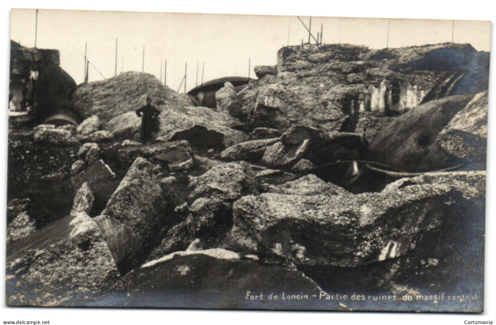 Fort De Loncin - Partie Des Ruines Du Massif Central - Ans