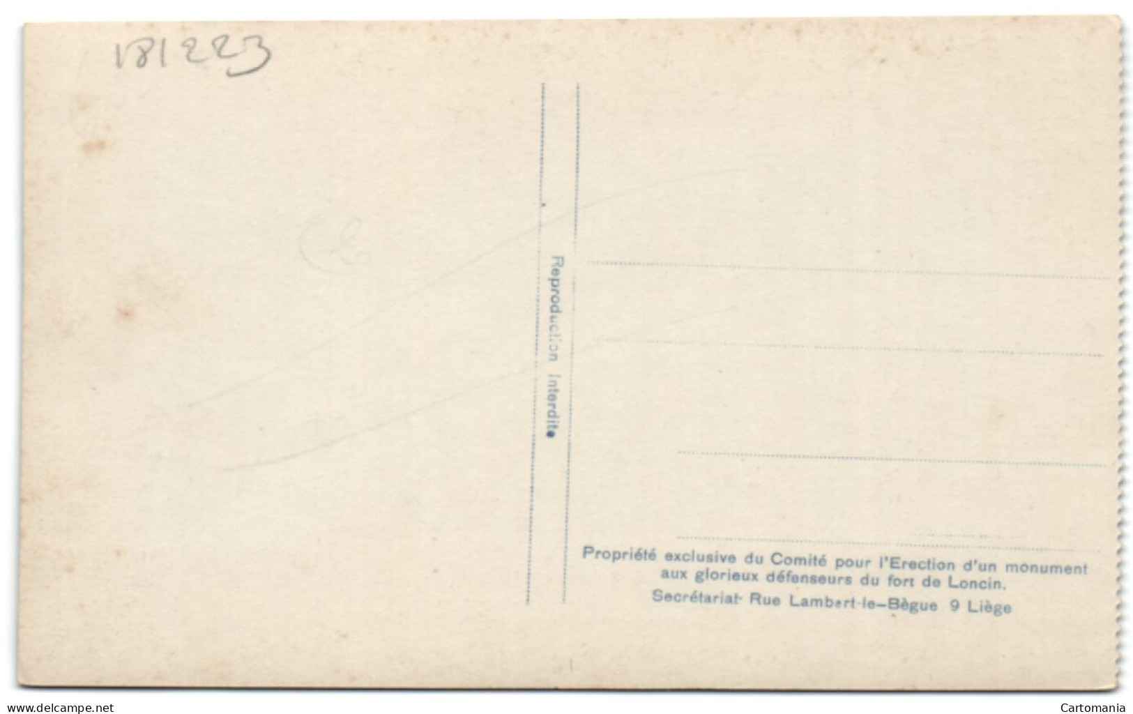 Fort De Loncin - A Droite Coupole Pour Un Obusier De 21 Cm A Gauche Coupole Pour Un Canon De 5,7 Cm - Ans