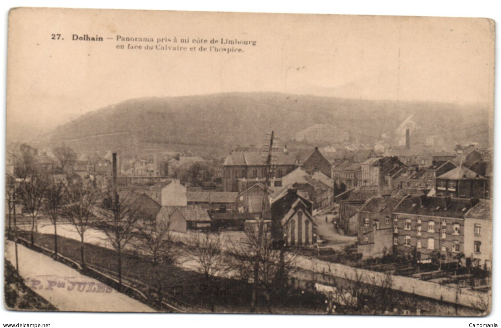 Dolhain - Panorama Pris à Mi Côté De Limbourg En Face Du Calvaire Et De L'Hospice - Limbourg