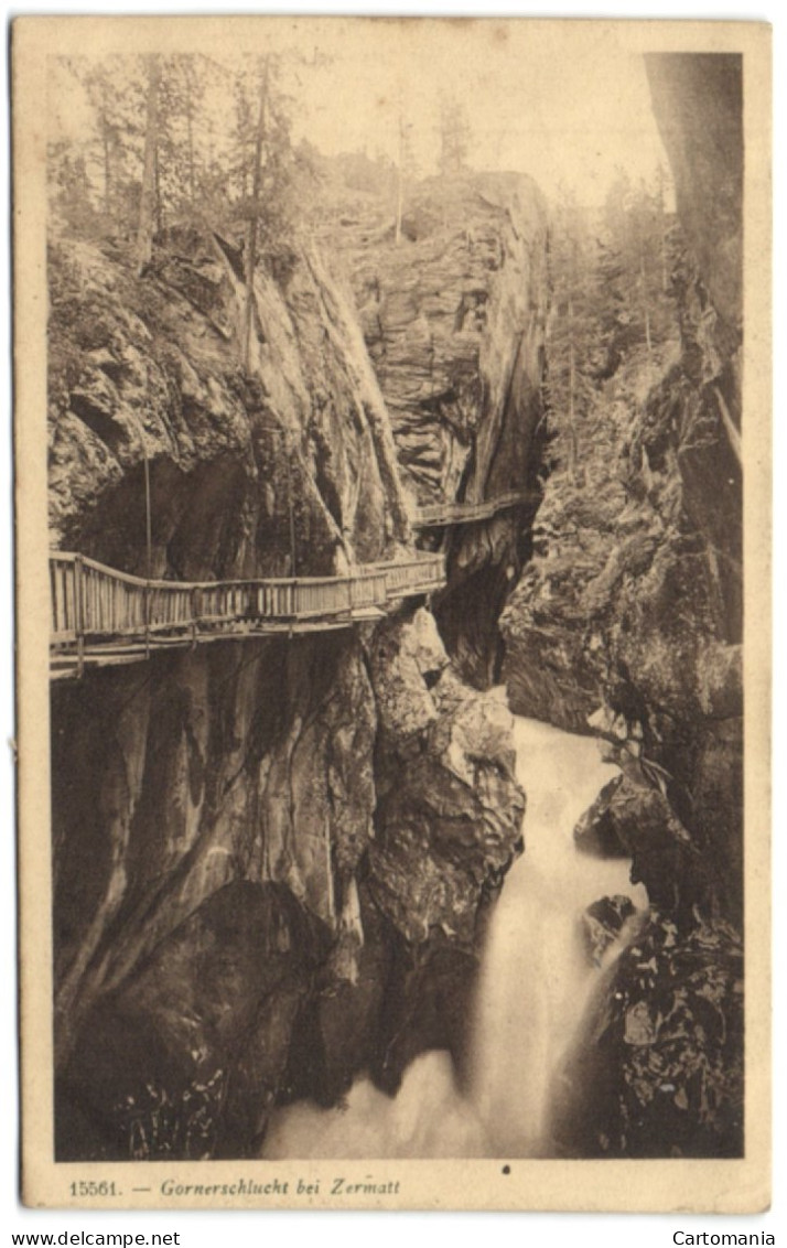 Gornerschlucht Beu Zermatt - Saint-Luc