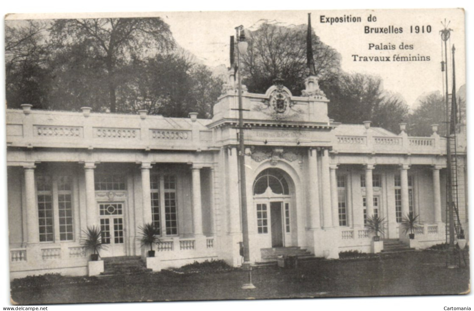 Exposition De Bruxelles 1910 - Palais Des Travaux Féminins - Expositions Universelles