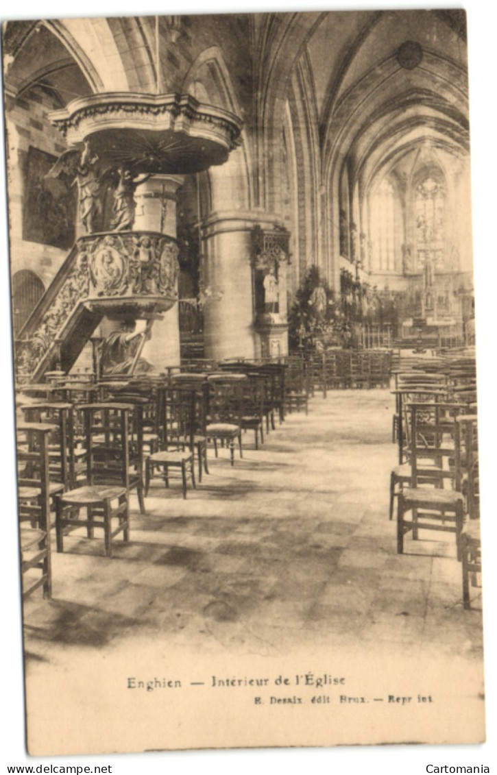 Enghien - Intérieur De L'Eglise - Enghien - Edingen