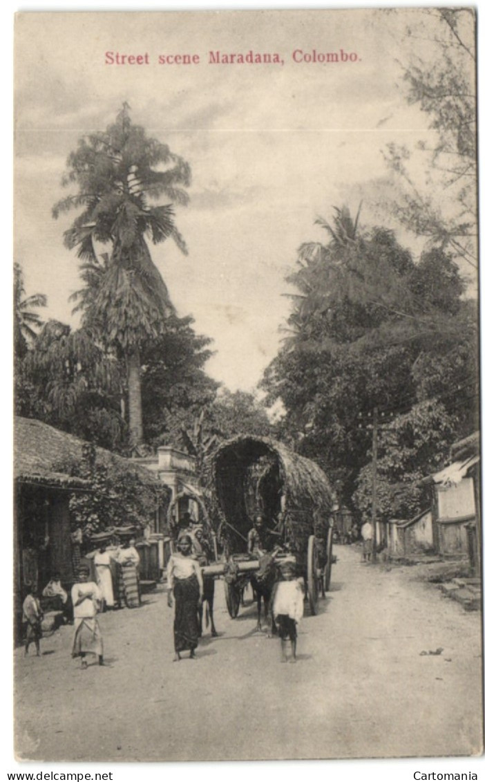 Street Scene Maradana - Colombo - Sri Lanka (Ceylon)