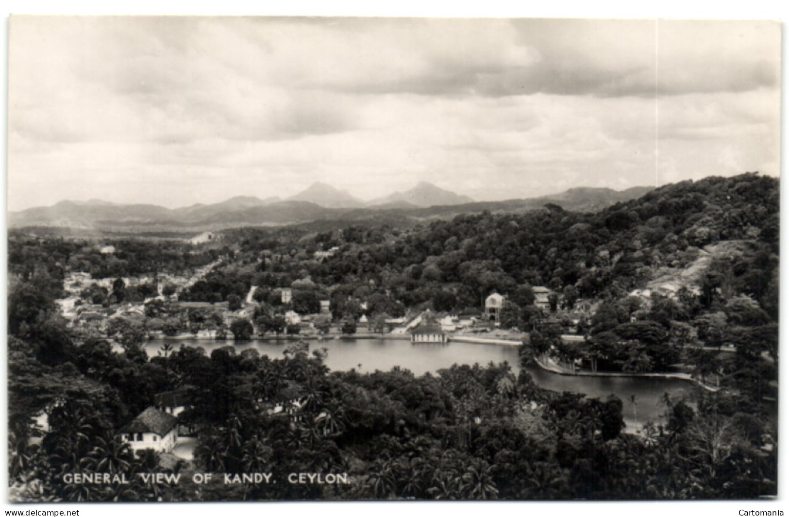 General View Of Kandy - Ceylon - Sri Lanka (Ceylon)