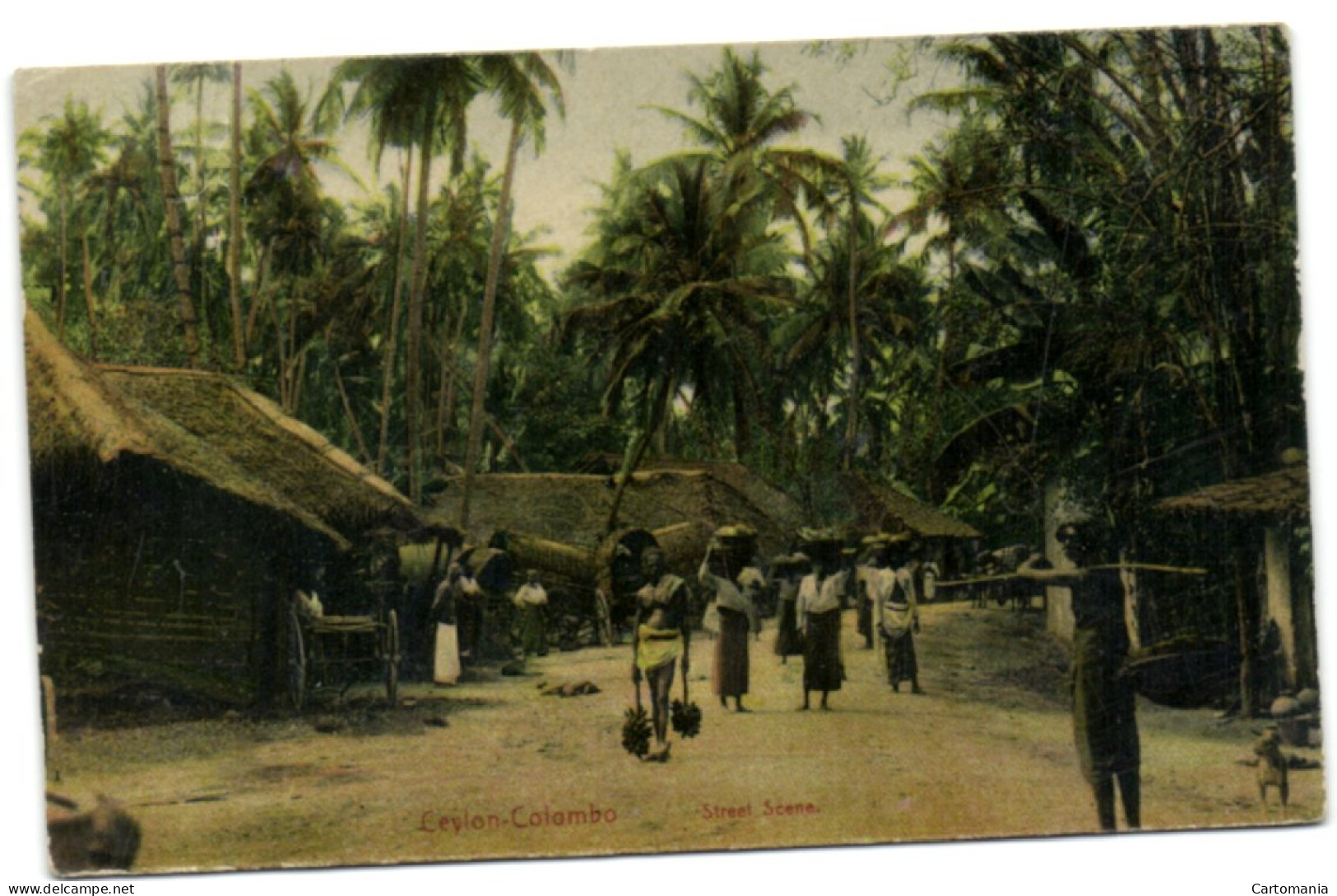 Ceylon Colombo - Street Scene - Sri Lanka (Ceylon)