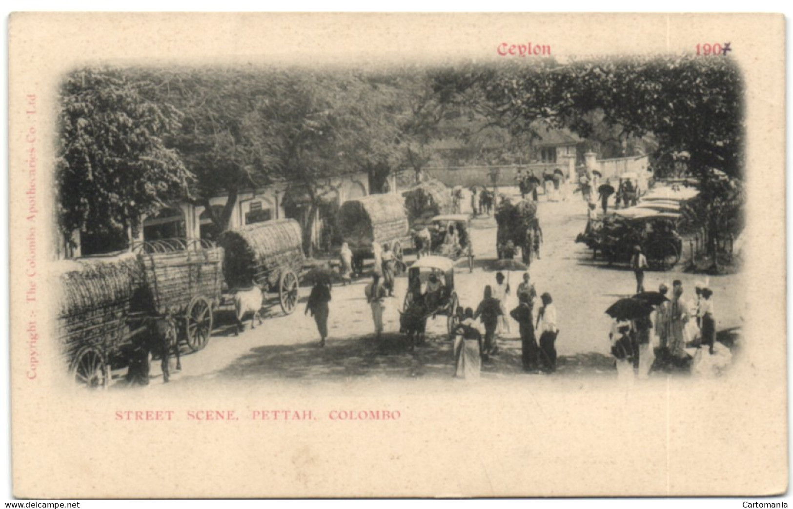 Street Scene - Pettah - Colombo - Sri Lanka (Ceylon)