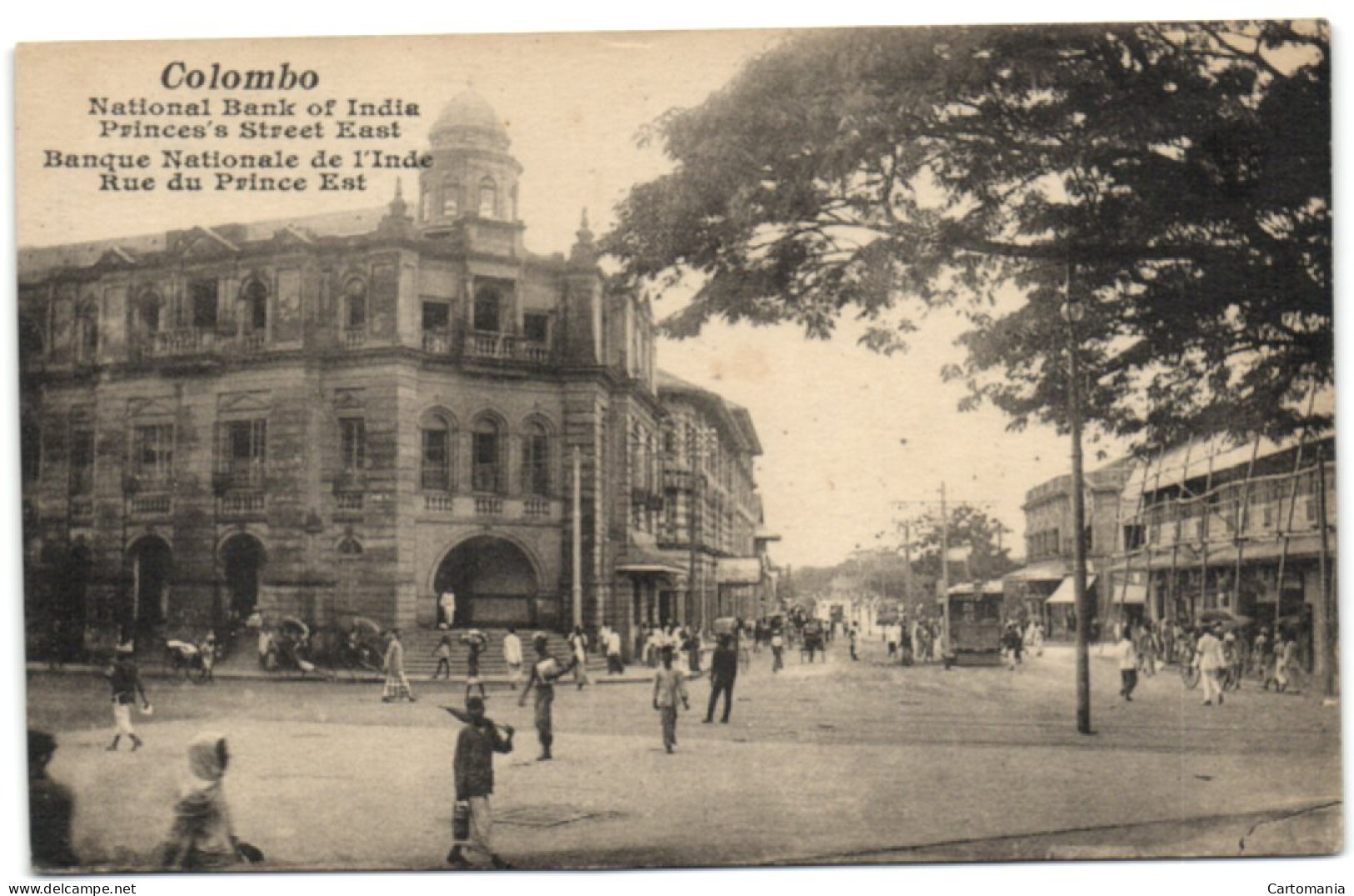 Colombo - National Bank Of India Princes's Street East - Sri Lanka (Ceylon)