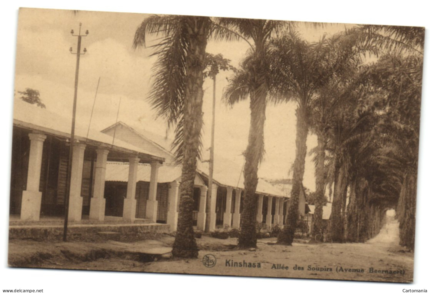 Kinshasa - Allée Des Soupirs (Avenue Veernaert) - Kinshasa - Leopoldville (Leopoldstadt)