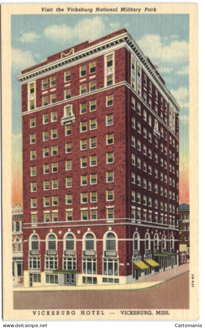 Vicksburg Hotel - Vickburg Miss. - Other & Unclassified