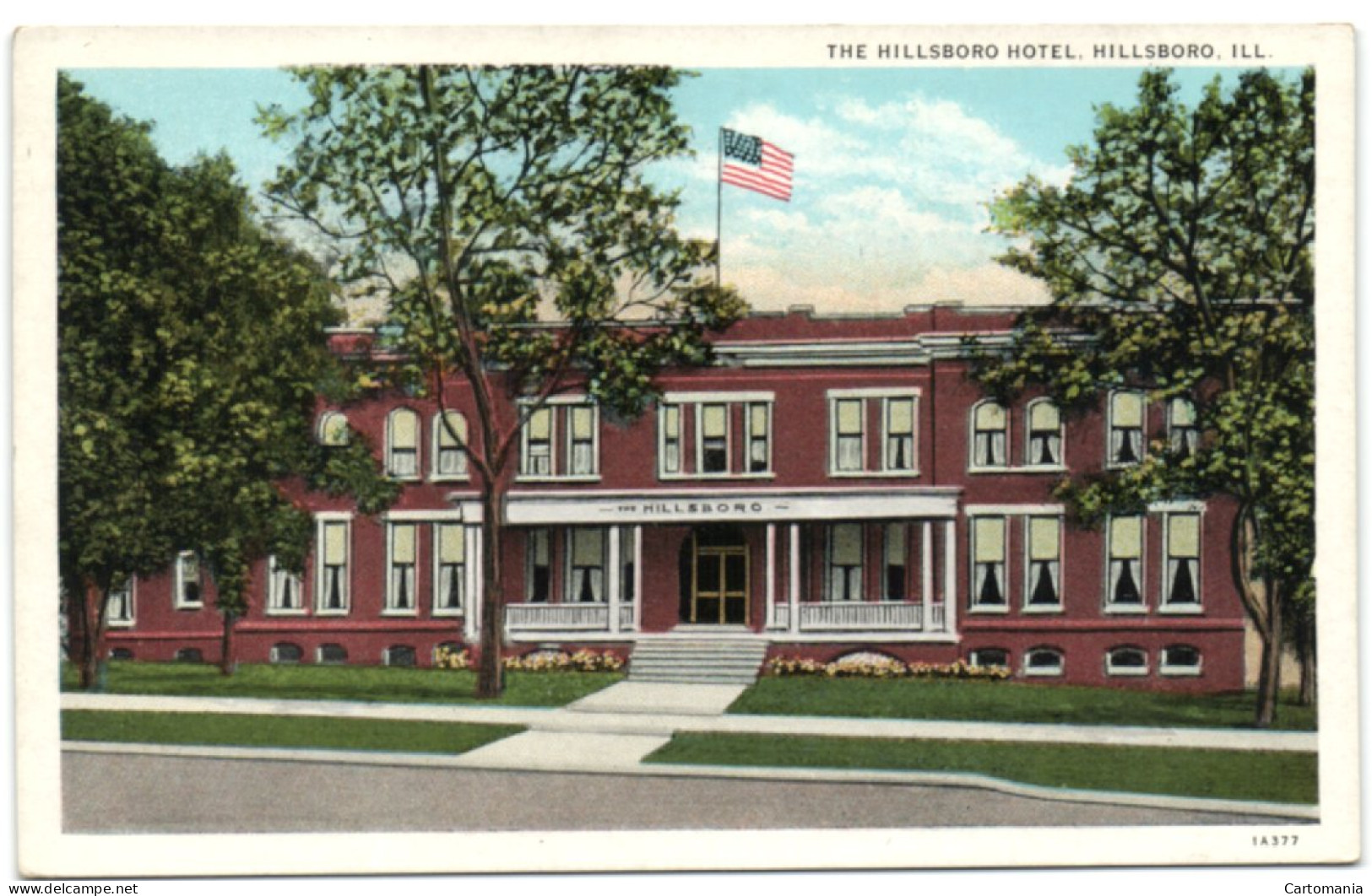 The Hillsboro Hotel - Hillsboro - Ill. - Otros & Sin Clasificación