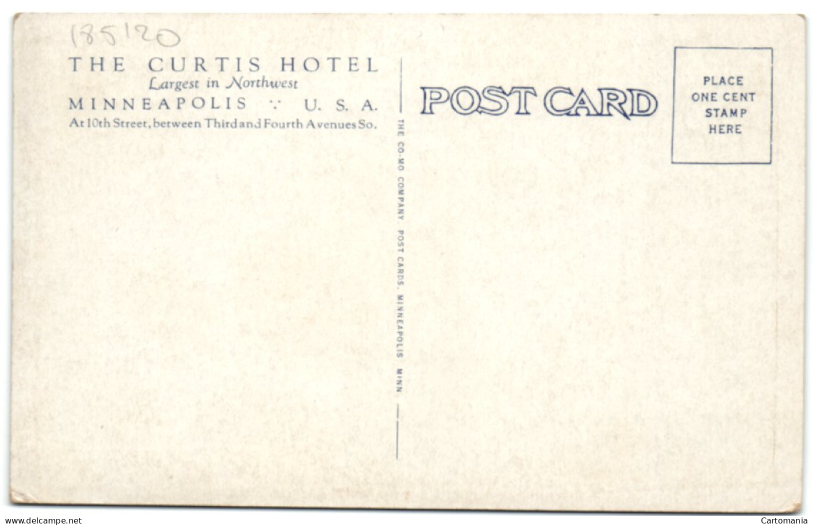 The Curits Hotel - Minneapolis - Minn. - Minneapolis