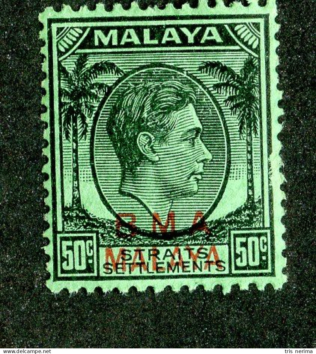 6966 BCx 1945 Scott #267 Mnh** ( Cv$1.20 )  LOWER BIDS 20% OFF - Malaya (British Military Administration)