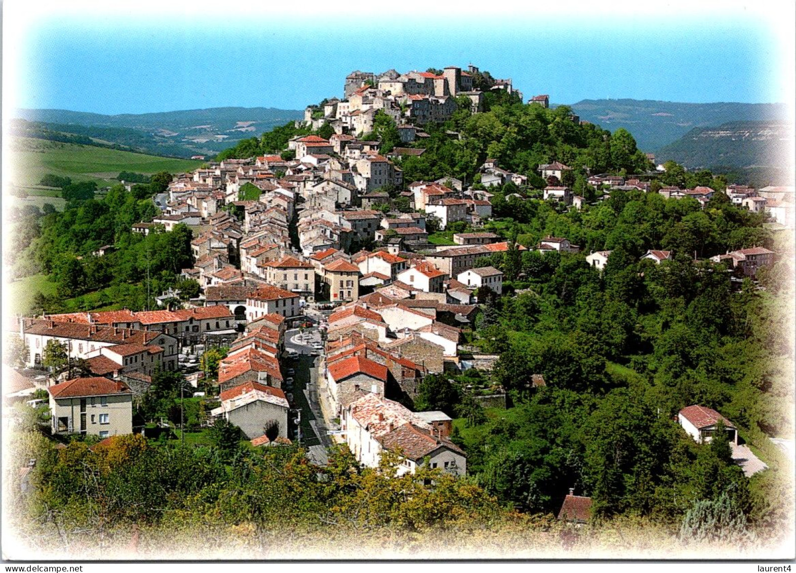 20-10-2023 (4 U 42) France - City Of Cordes (2 Postcards) - Cordes