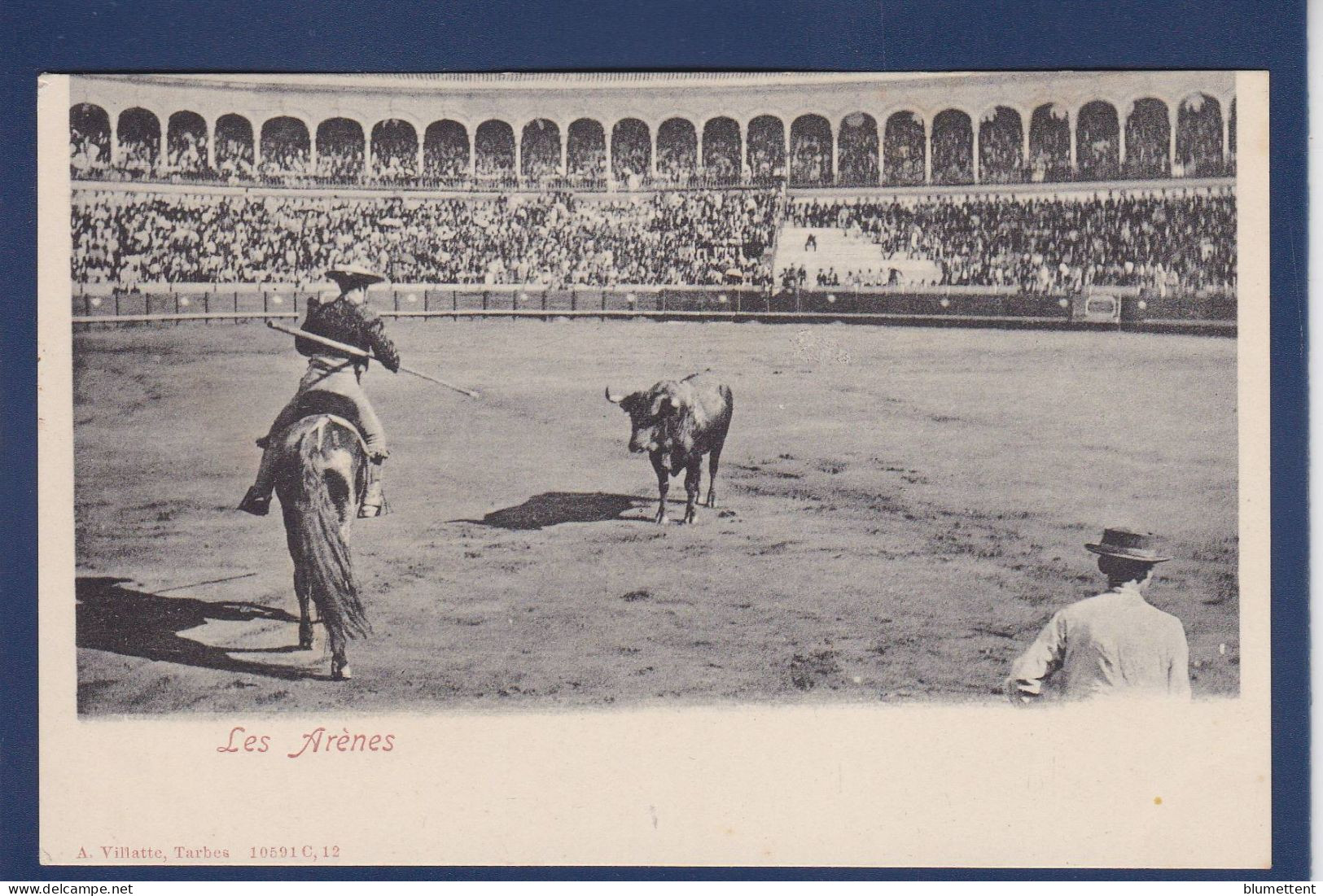 CPA 1 Euro Animaux Taureaux Prix De Départ 1 Euro Non Circulée Corrida Tauromachie - Toros